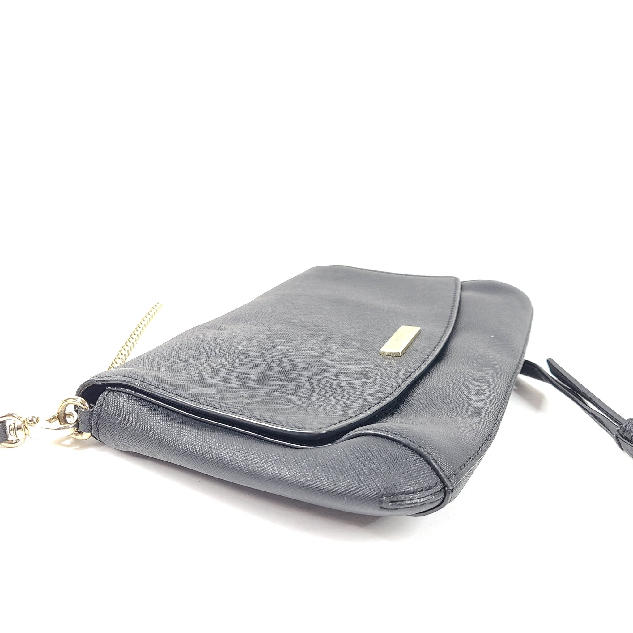 Kate Spade New York Kenzie Small Convertible Crossbody Purse PVC Black