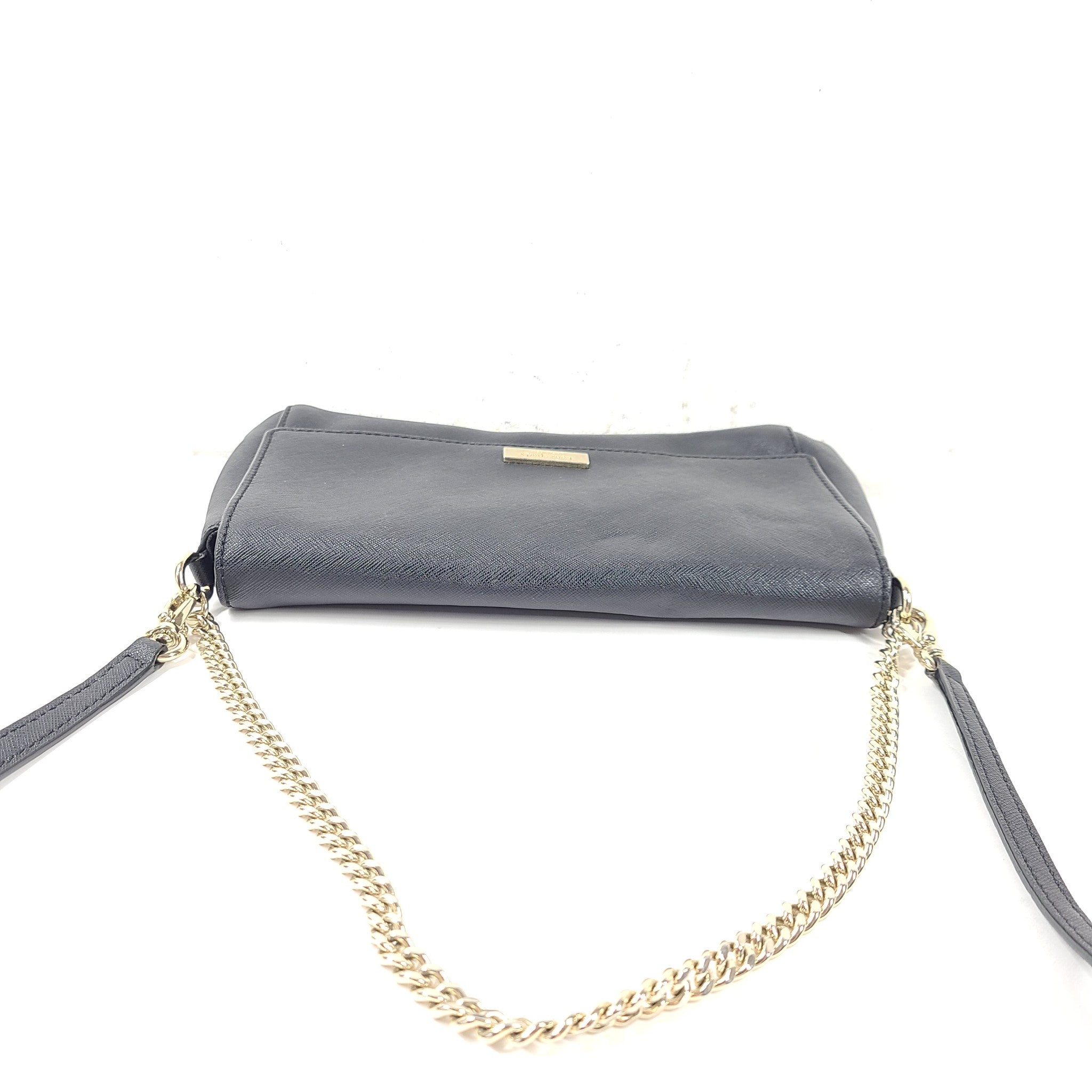 Kate Spade New York Kenzie Small Convertible Crossbody Purse PVC Black