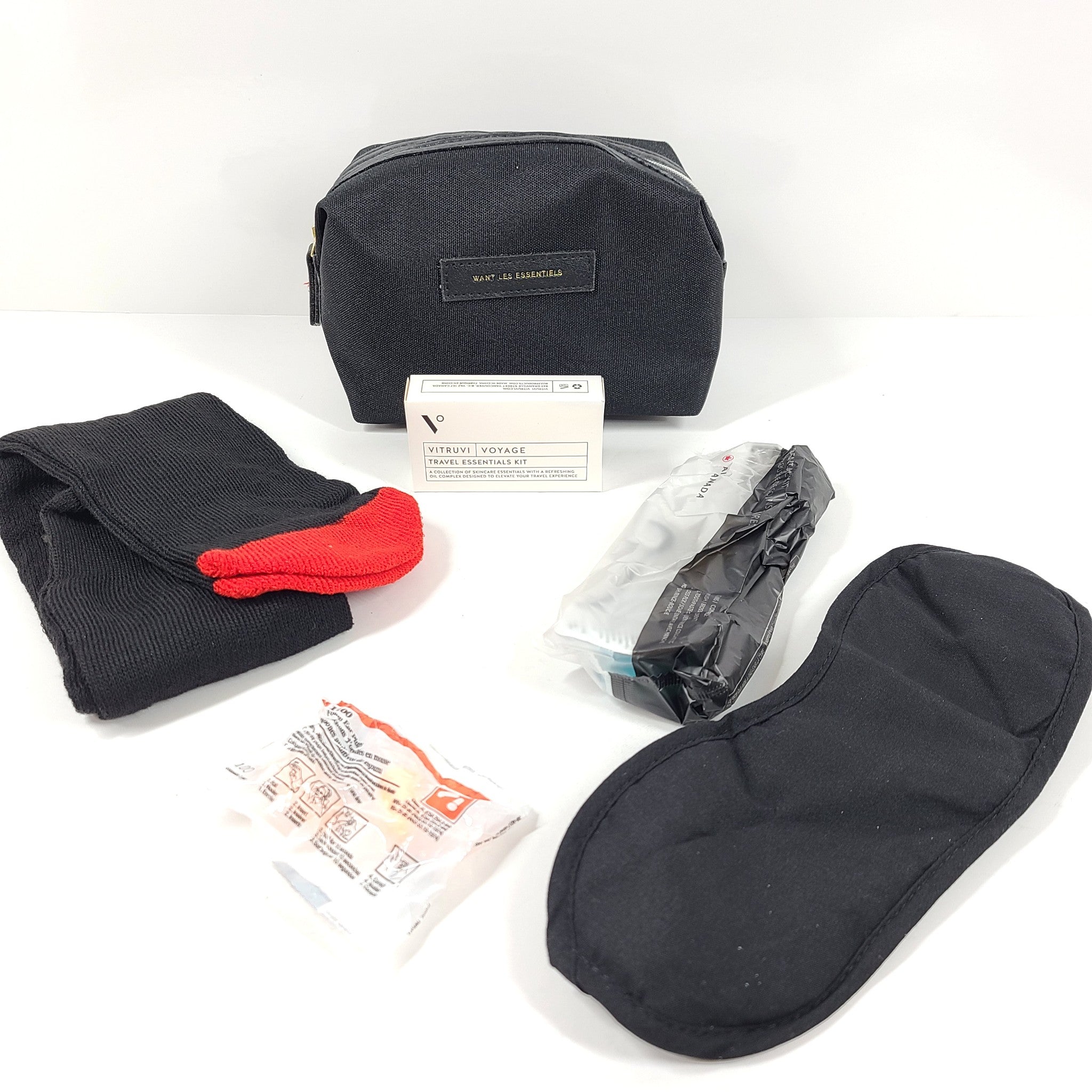 Air Canada Signature Class Cabin Kit Vitruvi Essentials Travel Toiletry Set NEW
