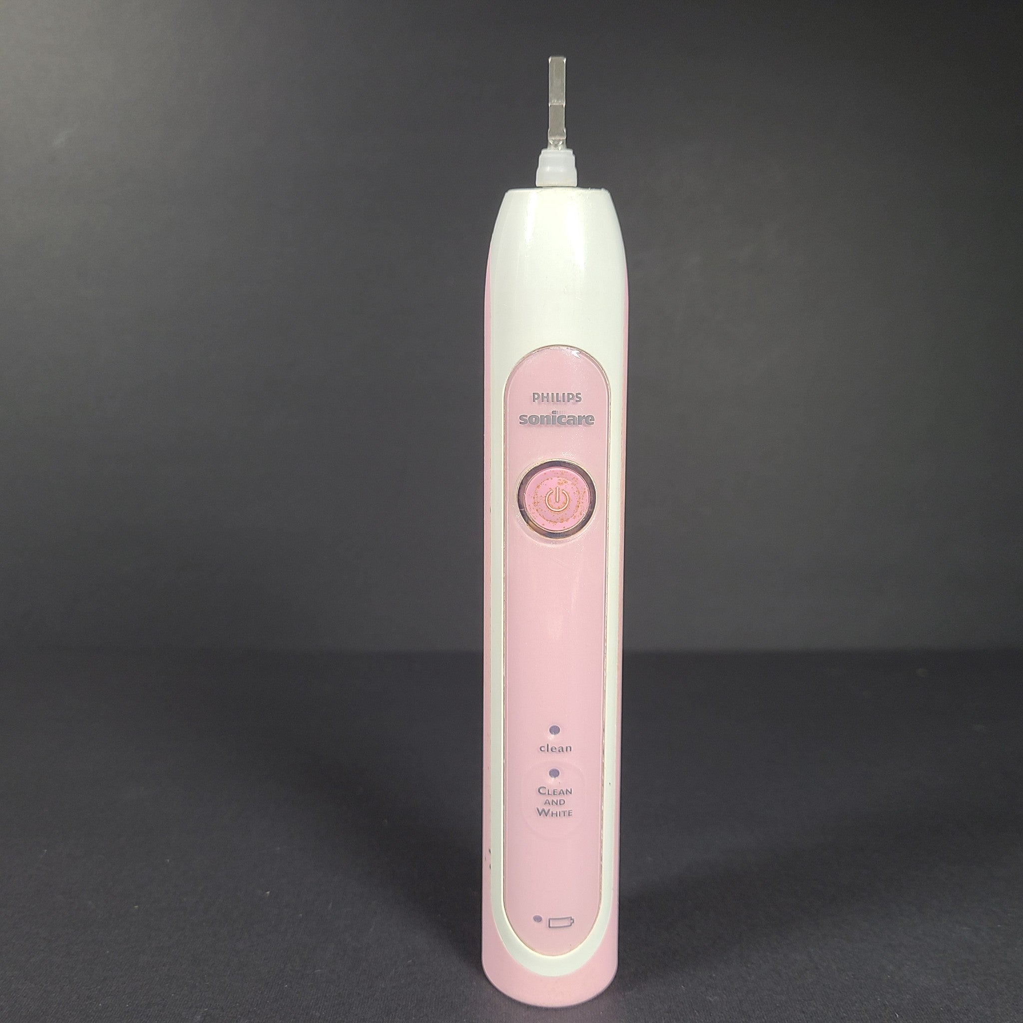 Philips Sonicare HX6760 Electric Toothbrush Handle + Charger HX6100 Pink READ!