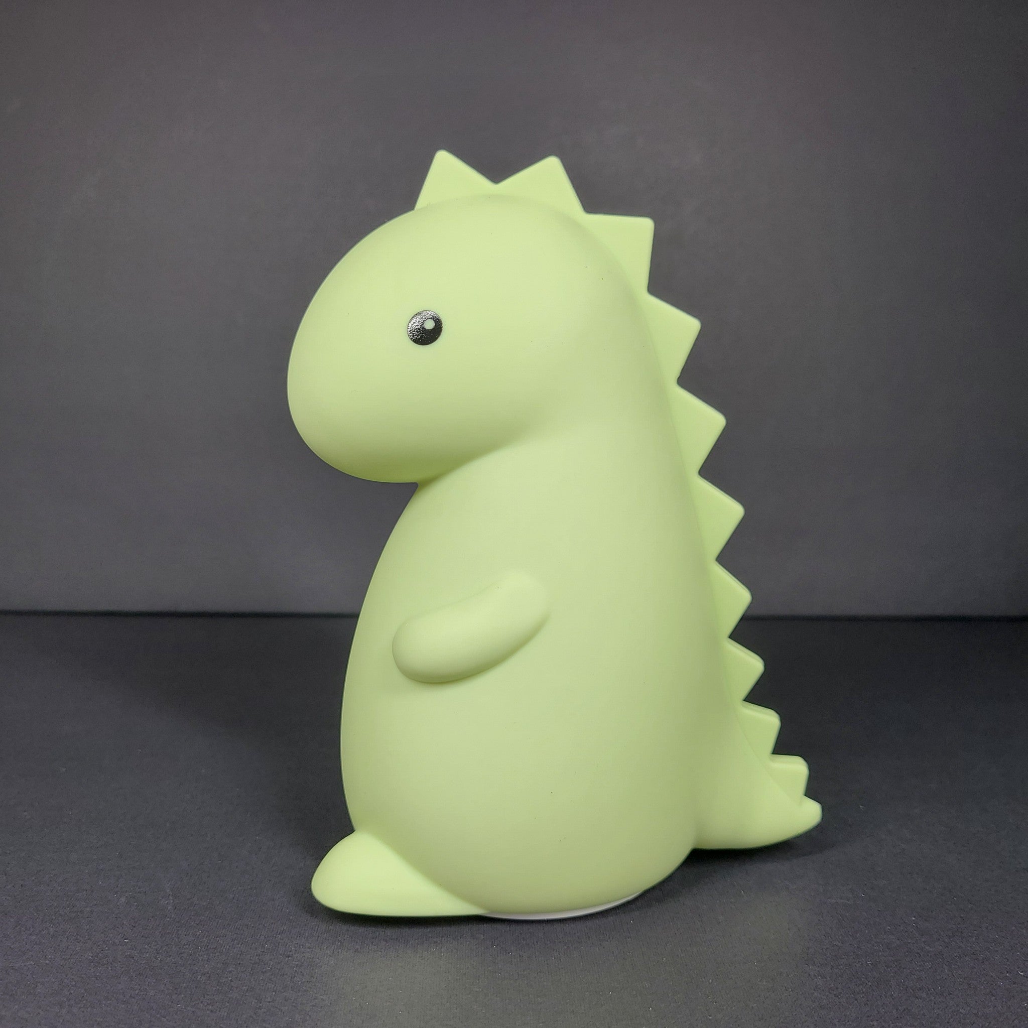 Globe Electric Tommy Dinosaur Multicolor LED Rechargeable Silicone Night Light