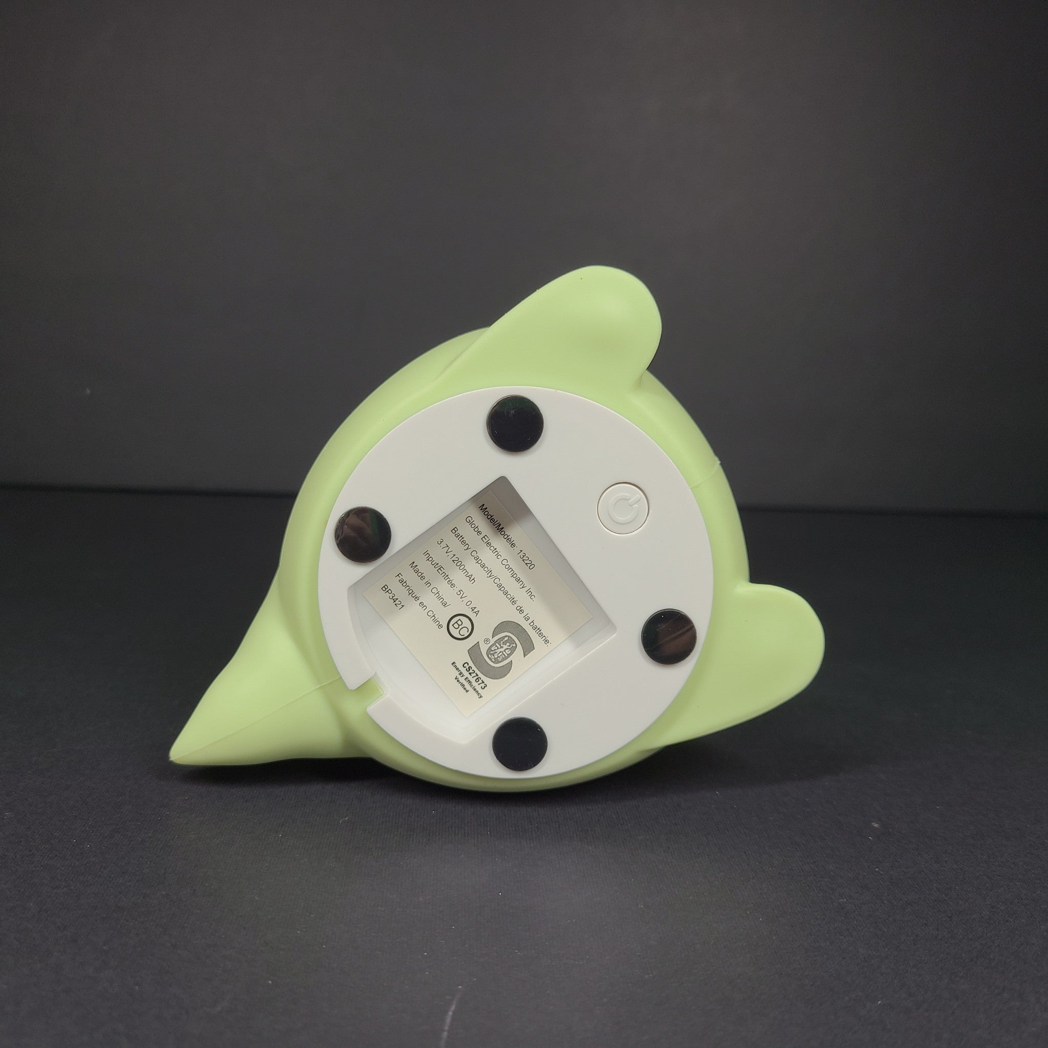 Globe Electric Tommy Dinosaur Multicolor LED Rechargeable Silicone Night Light