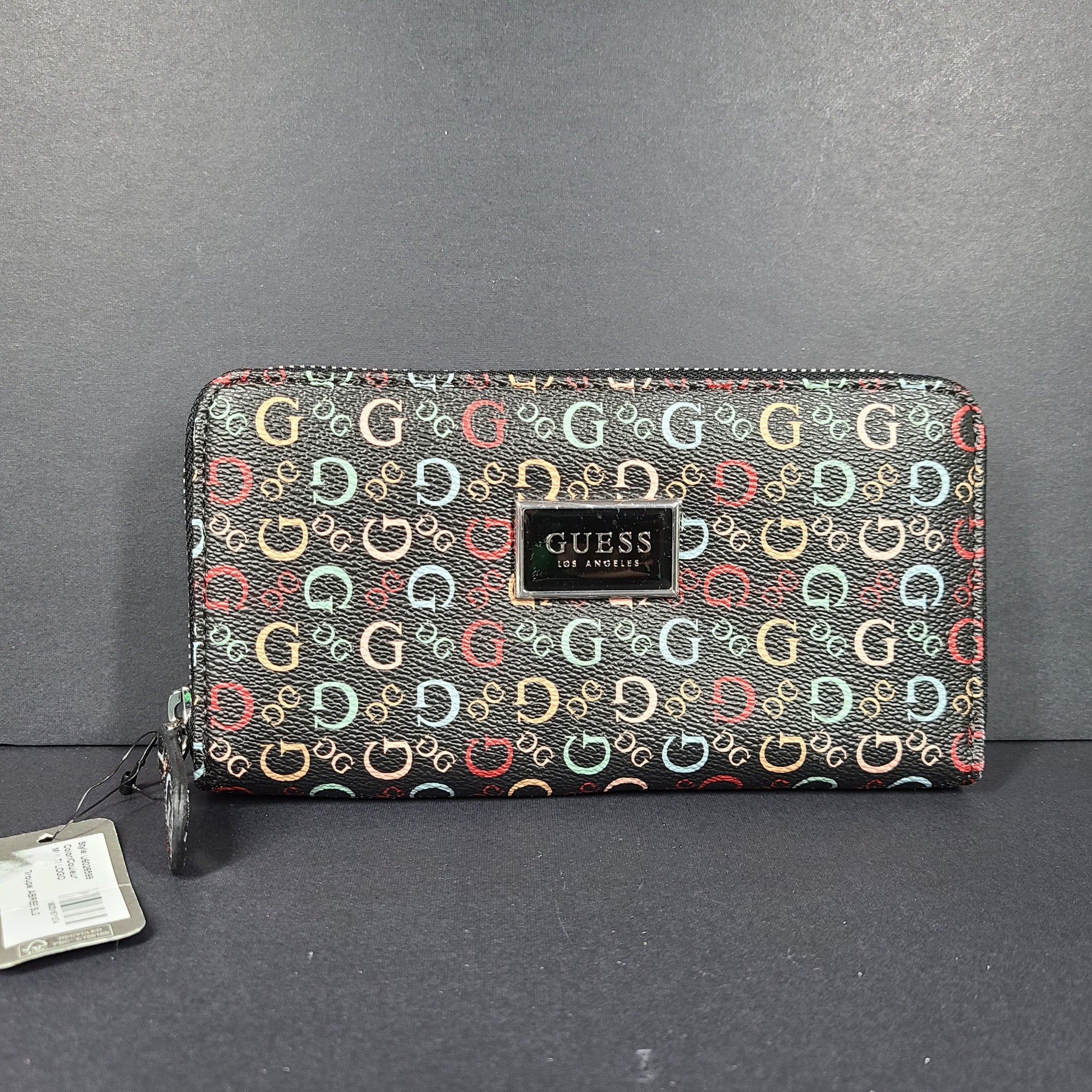 Guess Women's Abree Medium Zip-Around Clutch Wallet
