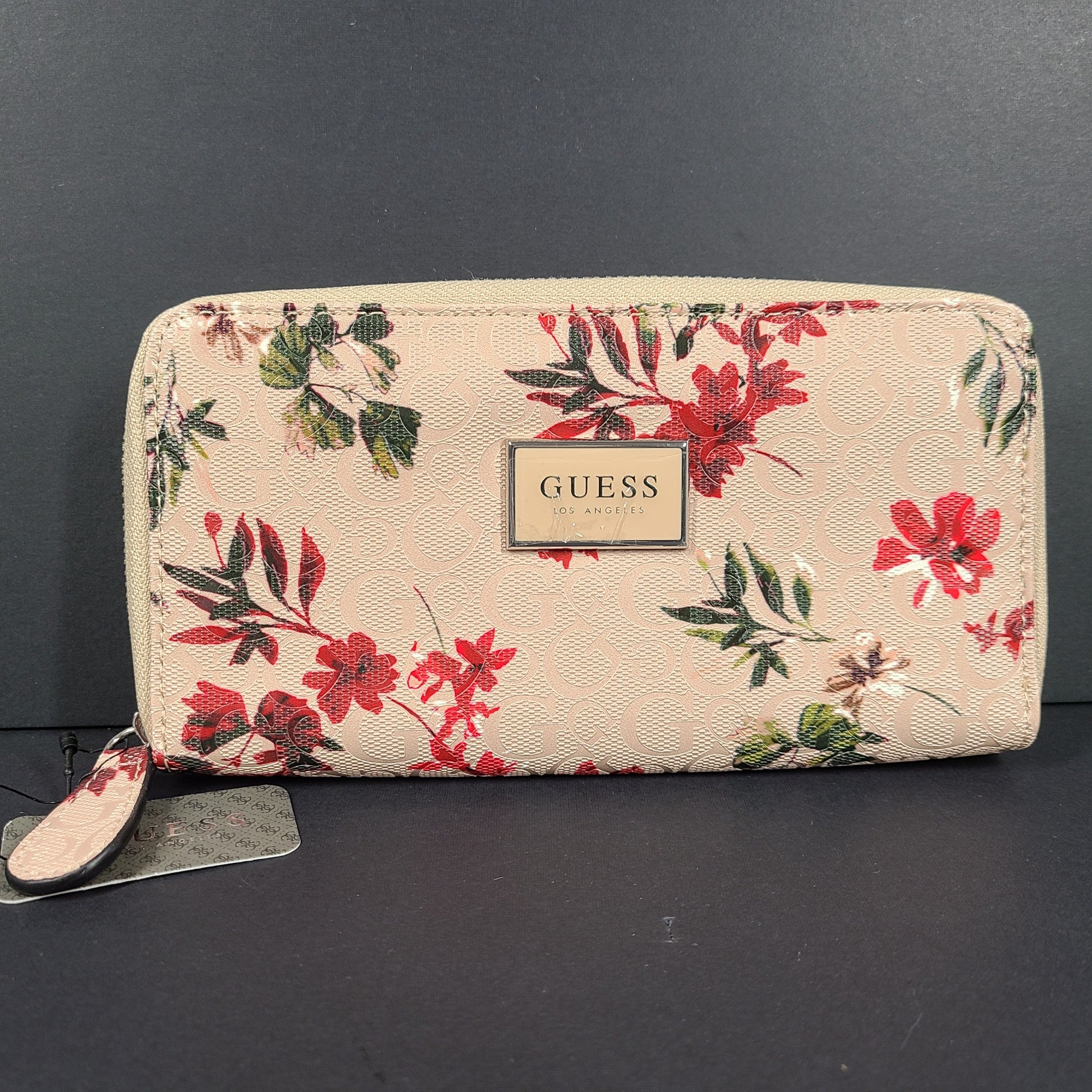 Guess Women's Abree Medium Zip-Around Clutch Wallet