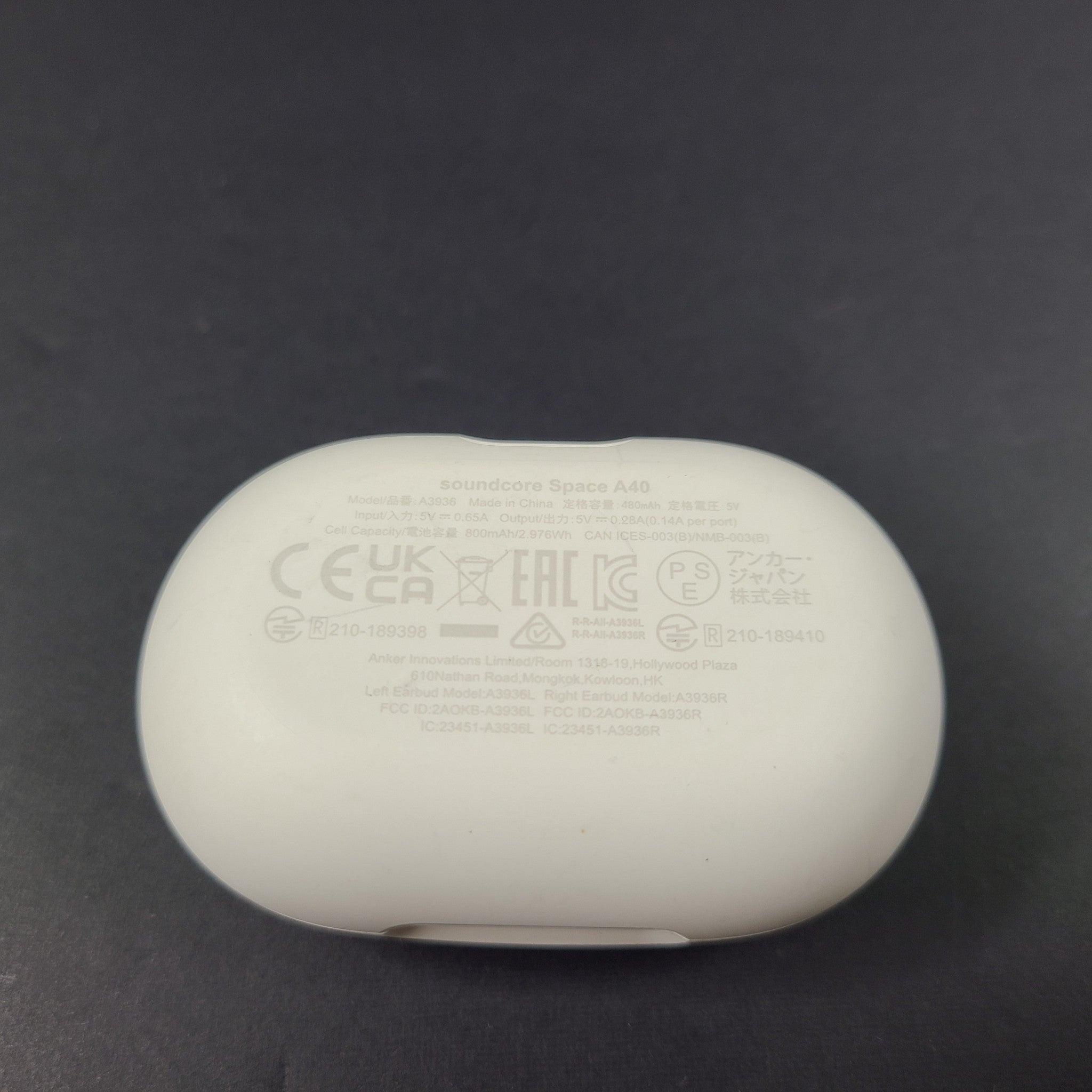 Anker Soundcore Space A40 A3936 True Wireless Earbuds Bluetooth - White