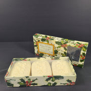 Gift Set 3 x Handmade Soap Vanilla Scent Made in Tuscany Italy