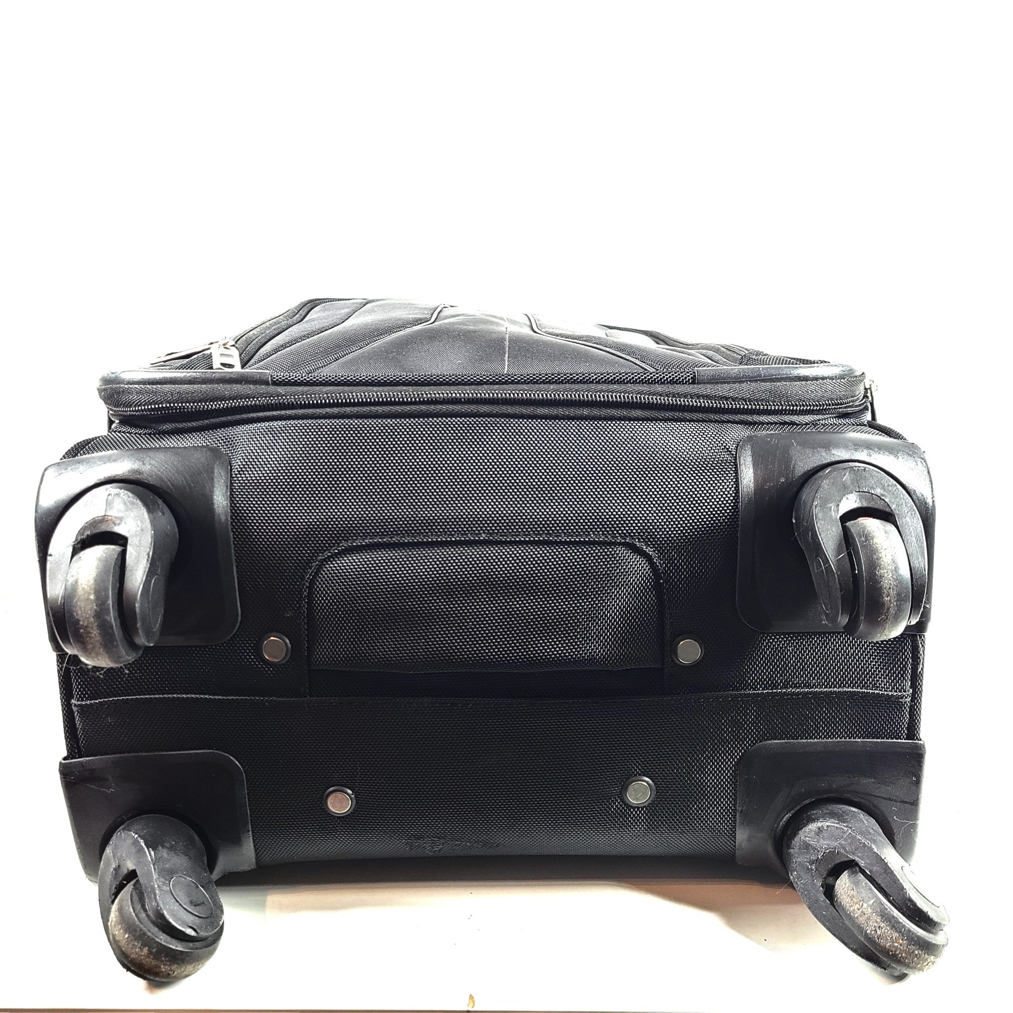 Samsonite 23" Carry On Softside Spinner Expandable Suitcase Luggage - Black V1