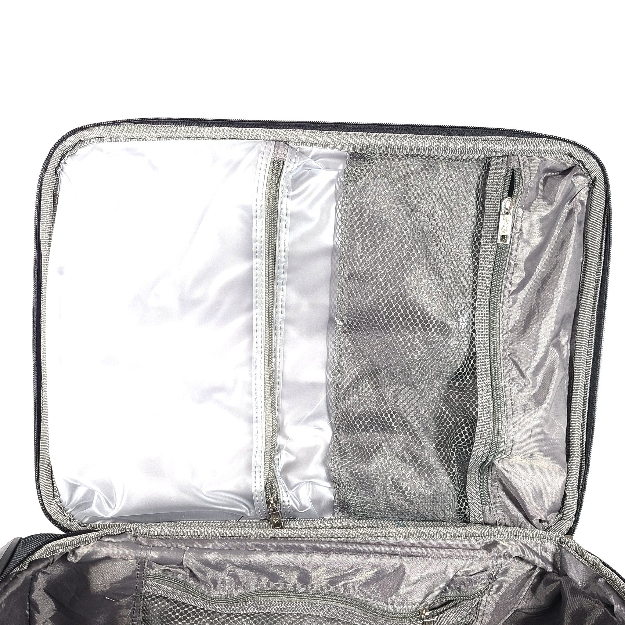 Samsonite 23" Carry On Softside Spinner Expandable Suitcase Luggage - Black V1
