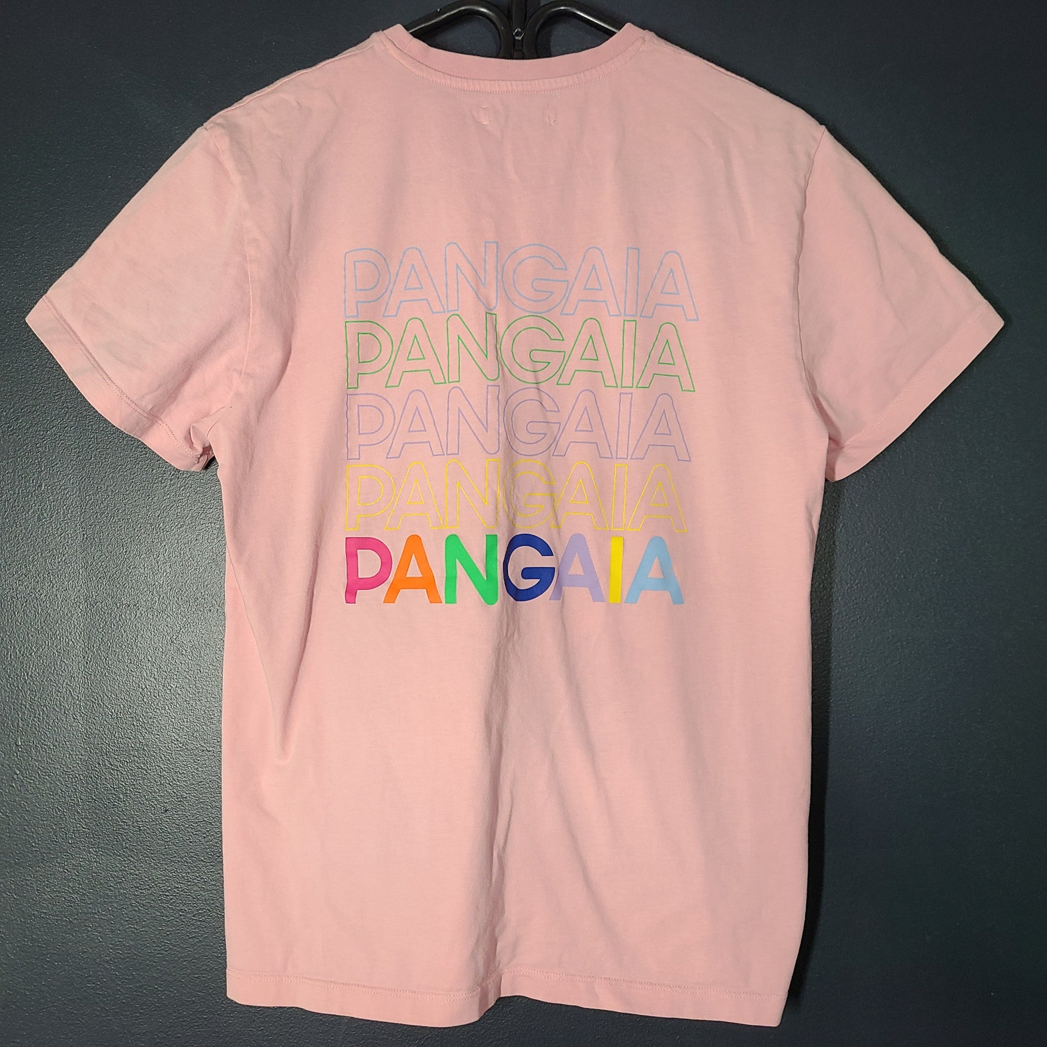 Pangaia Women's 365 Midweight T-Shirt Cotton Logo Print Magnolia Pink XS