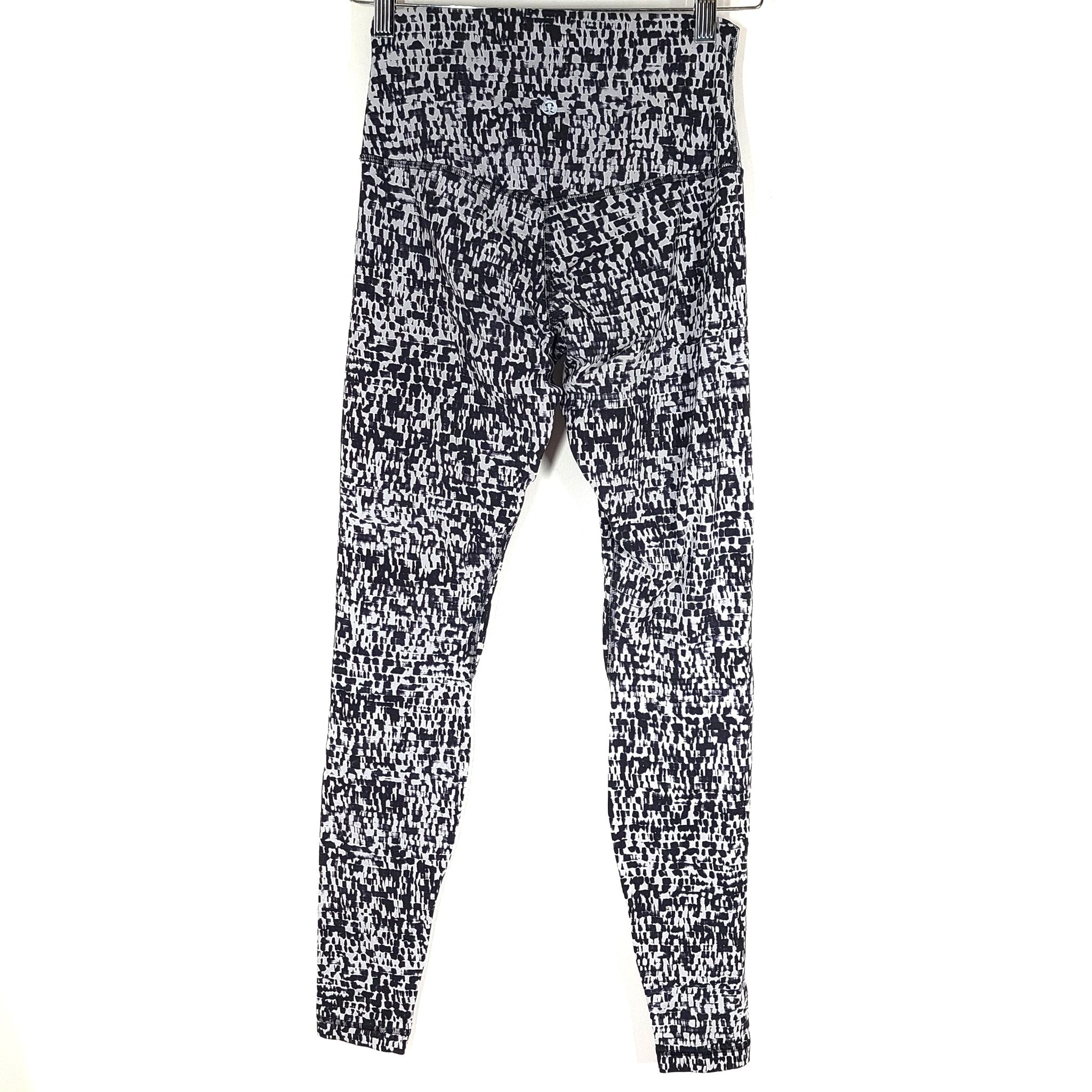 Lululemon Women's Align Pant 28" Leggings Yoga Pants High Rise Gray Black Sz 6
