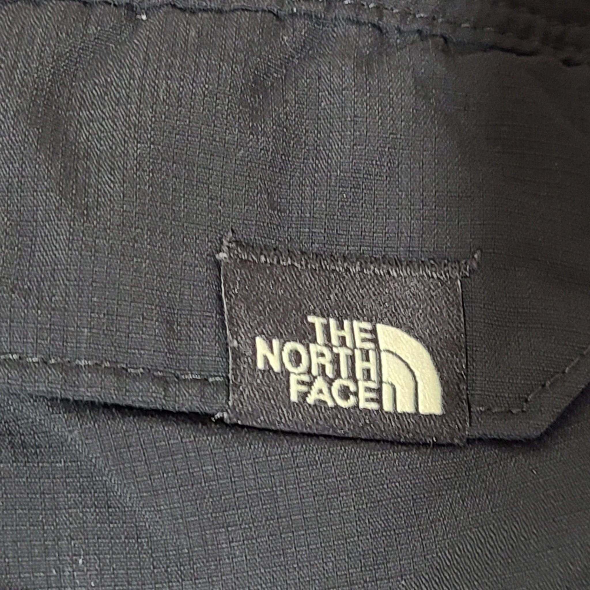 The North Face Men's Cargo Pants Nylon Stretch Waistband Pockets Gray Sz M