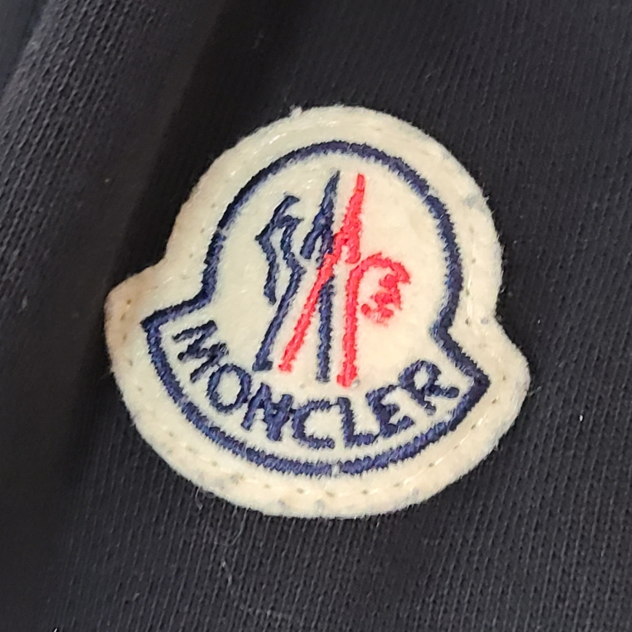 Moncler Men's Maglia Girocollo Cotton Sweatshirt As Much As You Can Black Size M