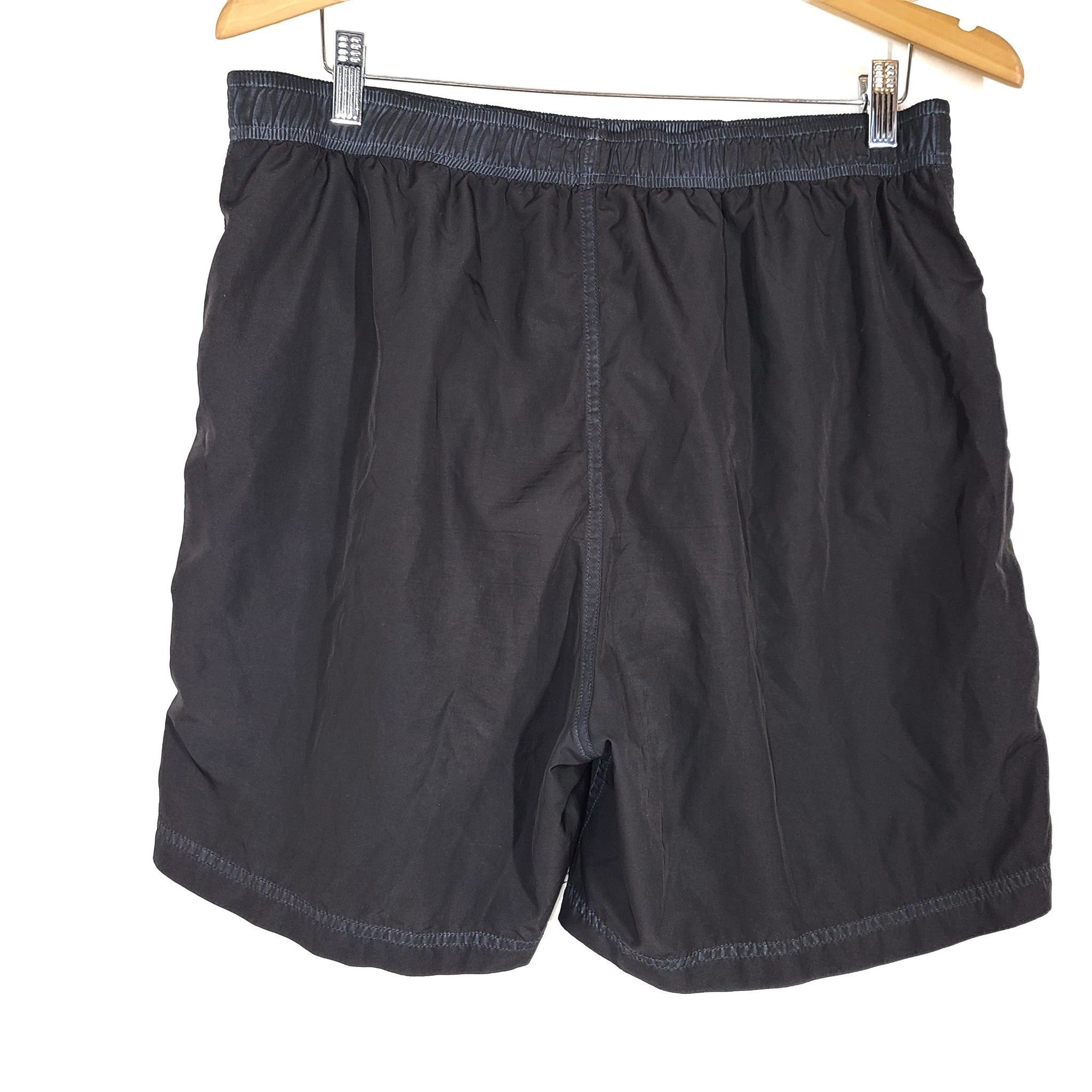Givenchy Logo Print Swimming Trunks Men's Swim Shorts BMA00J1Y5N Black Sz XL