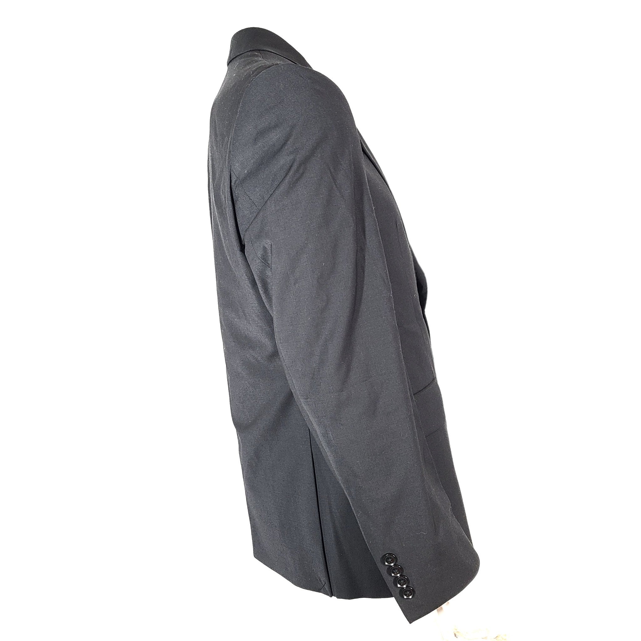 Calvin Klein Men's Malbin Extreme Slim-Fit Suit Separate Jacket Black Sz 40