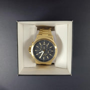Michael Kors Men's Dylan MK8731 Chronograph Quartz Watch Gold-Tone NEW