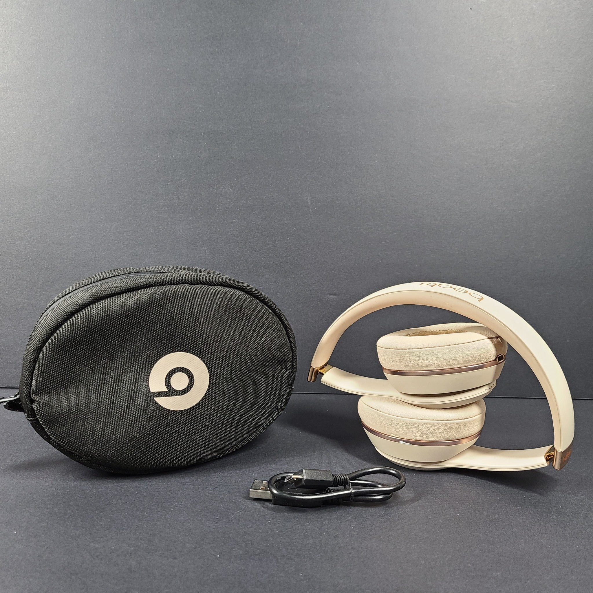 Beats by Dr. Dre Beats Solo3 Wireless On-Ear Headphones - Beige A1796