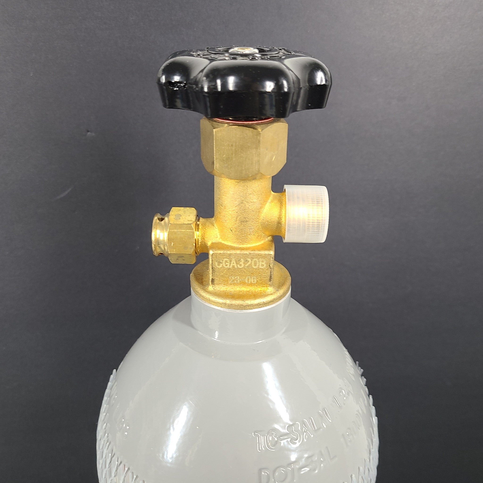 Catalina Cylinder TC-3ALM DOT-3AL 5 lb Tank with CGA320B CO2 Valve