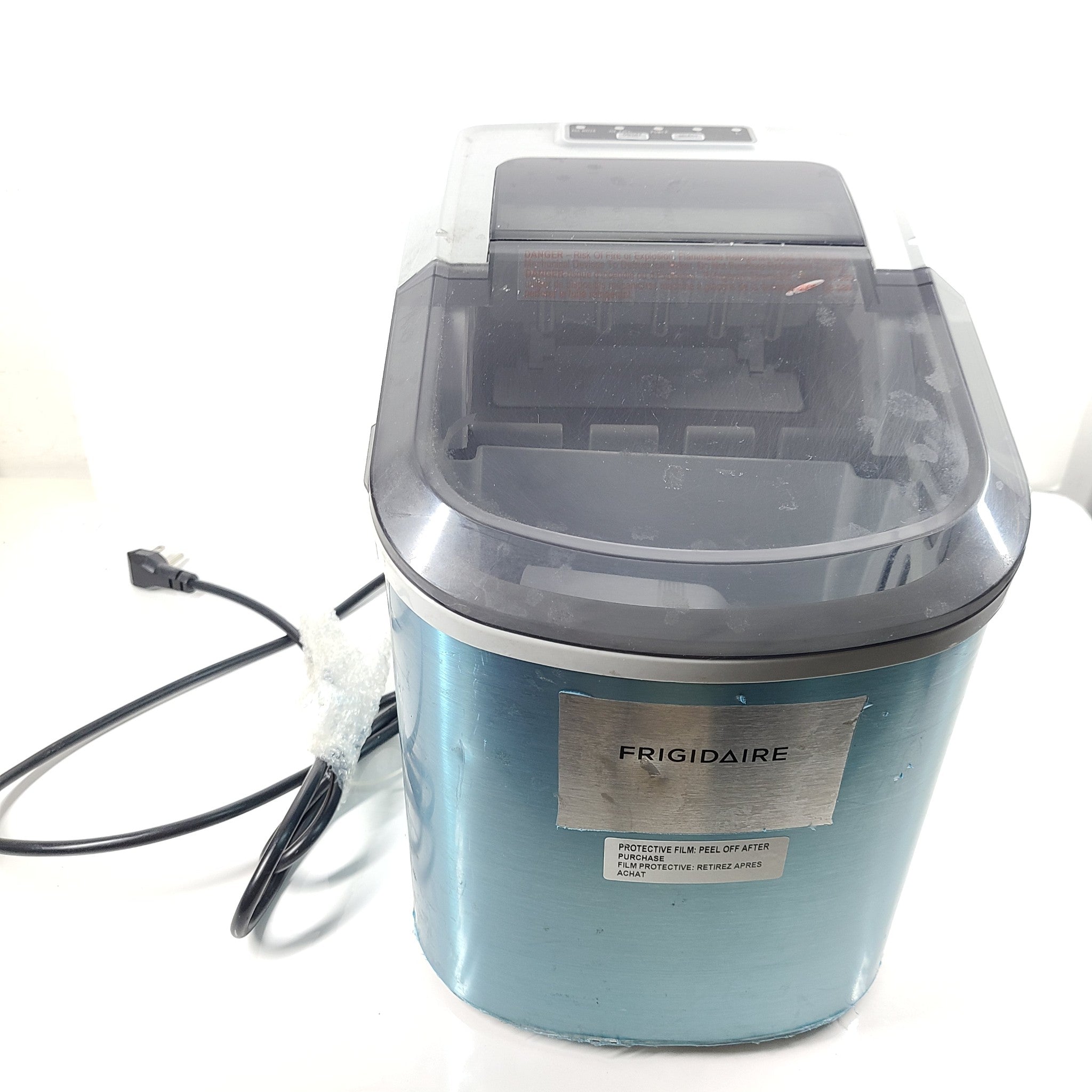 FRIGIDAIRE Self Cleaning Stainless Steel Ice Maker EFIC120-SS-SC