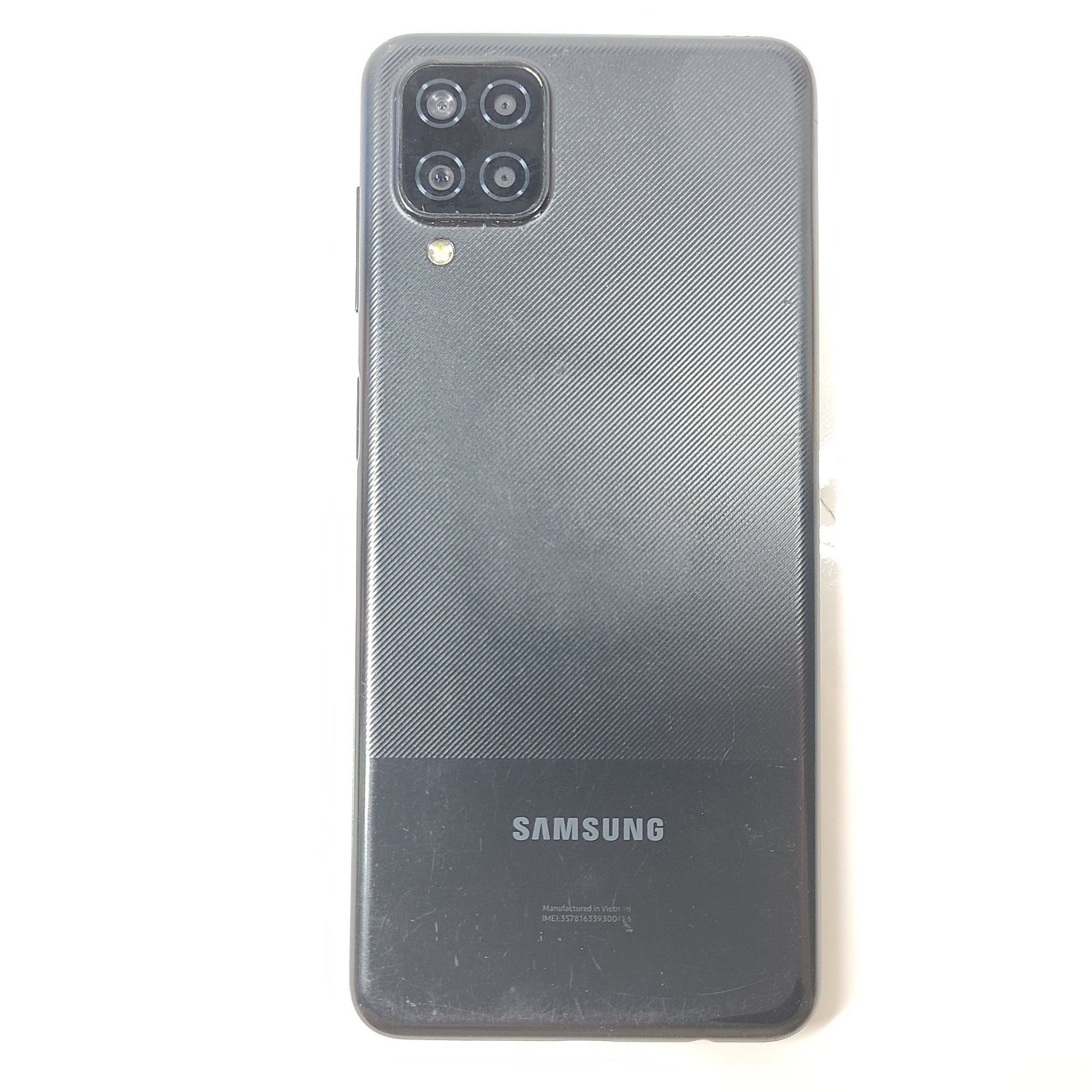 Samsung Galaxy A12 SM-A125U 32GB Locked AT&T Black Single SIM - CRK Screen
