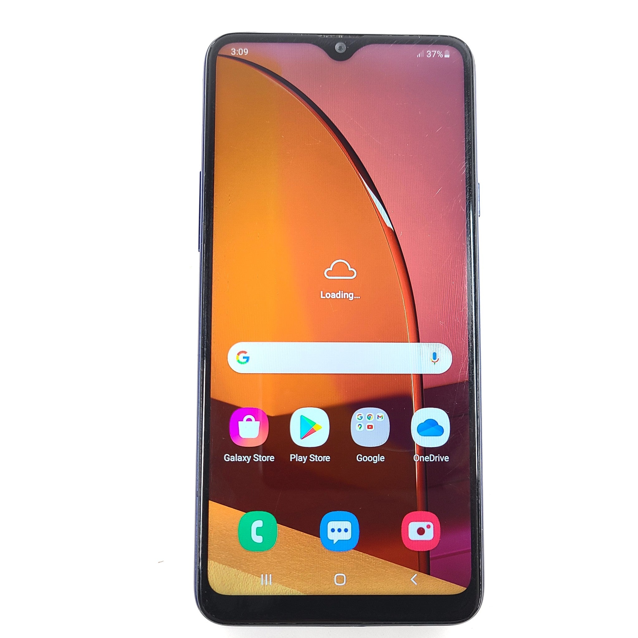 Samsung Galaxy A20s SM-A207M 32GB Locked to BTC Android Smartphone - Blue READ!!