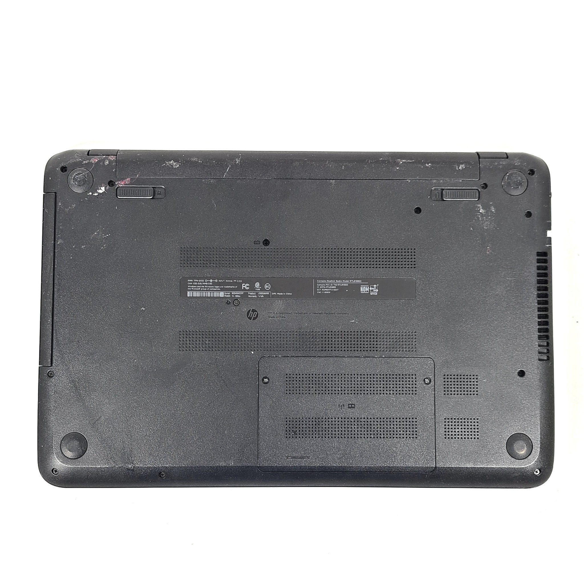 HP Laptop 15-F009CA 15.6" - AMD E1-2100 APU @ 1.00 GHz - 512GB HDD - 6GB RAM