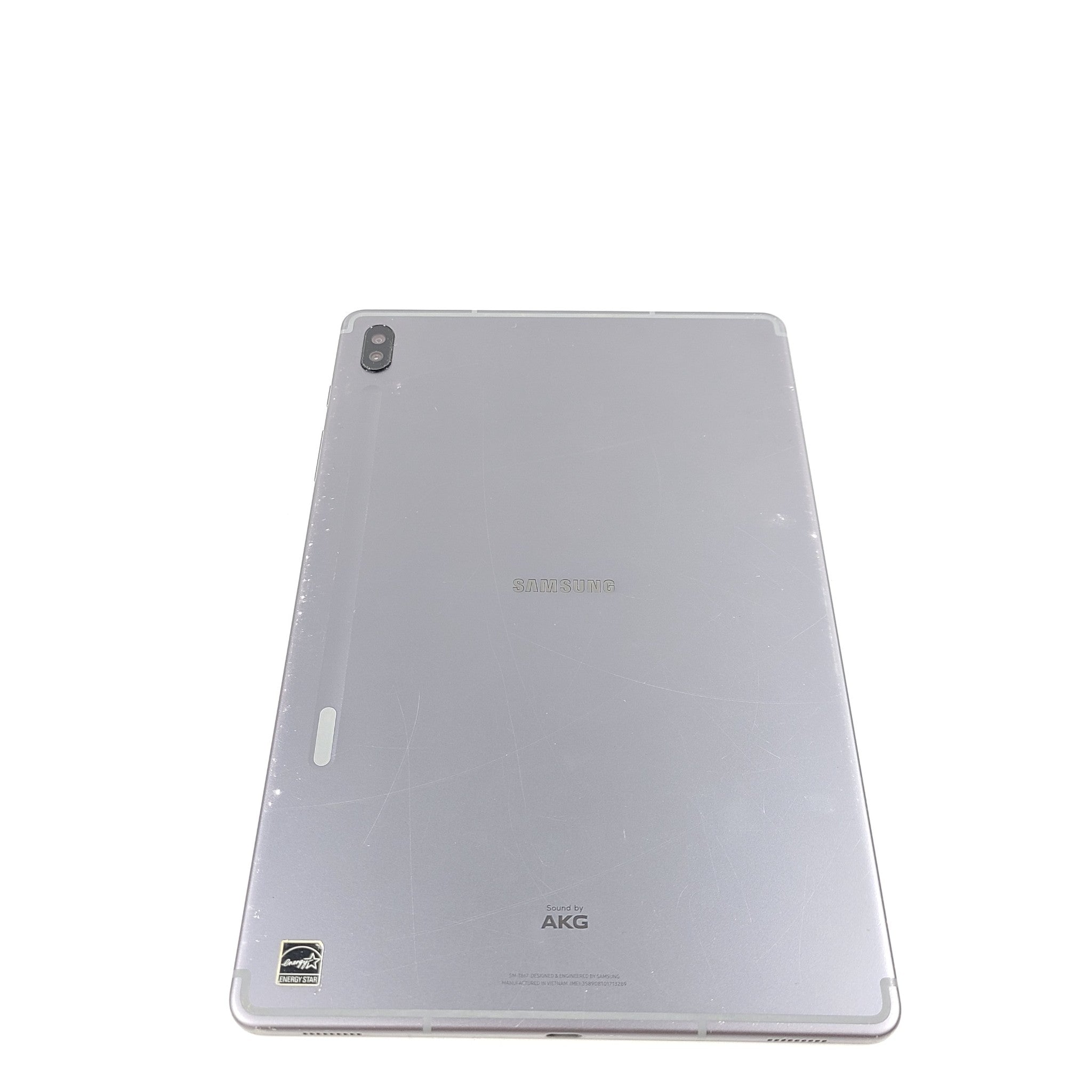 Samsung Galaxy Tab S6 SM-T867U 128GB Wi-Fi+4G T-Mobile 10.5" Tablet Gray READ!!!
