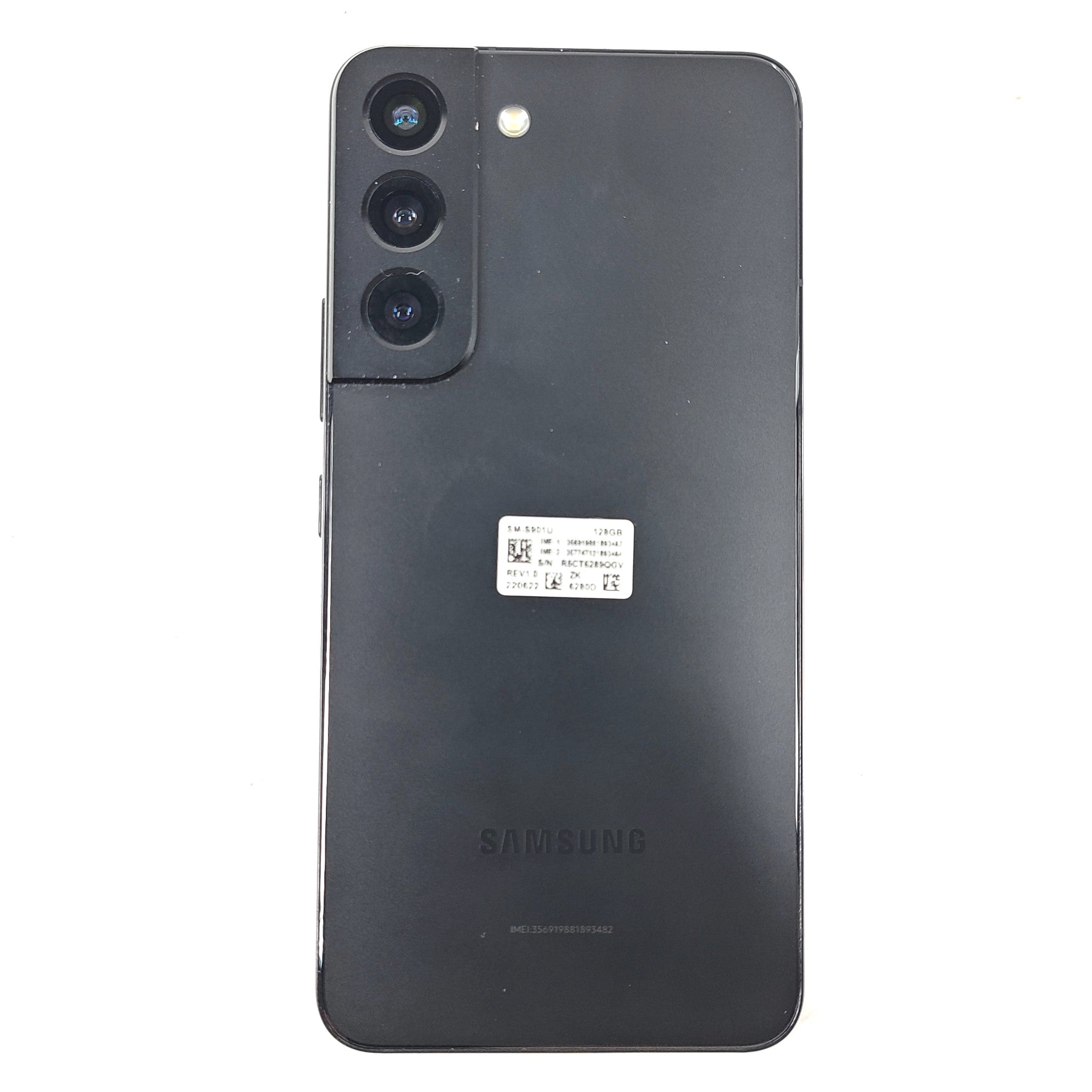 Samsung Galaxy S22 SM-S901U - 128GB - Phantom Black (Locked to Verizon)