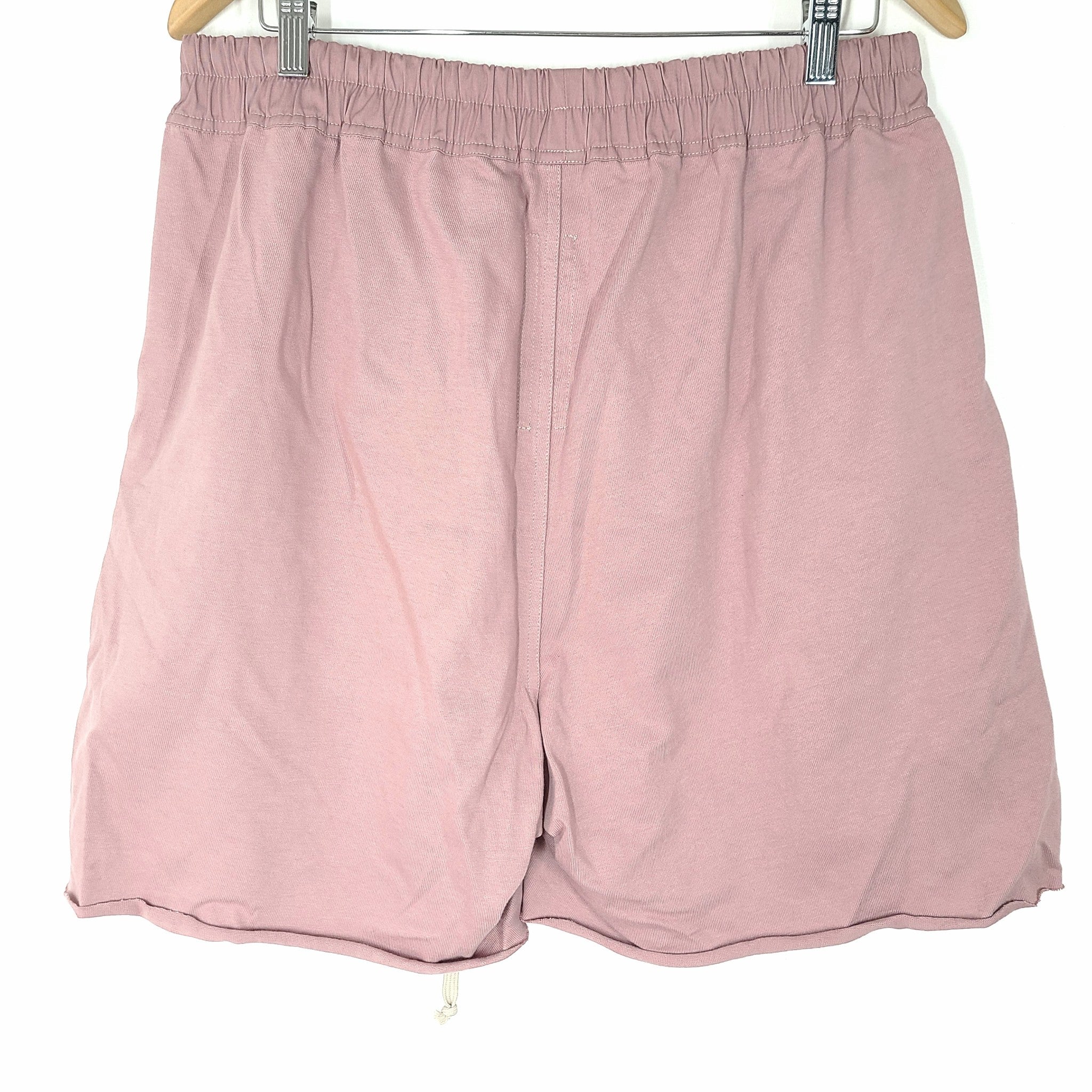 Rick Owens Men's Boxers Heavy Jersey Shorts Faded Pink Sz M