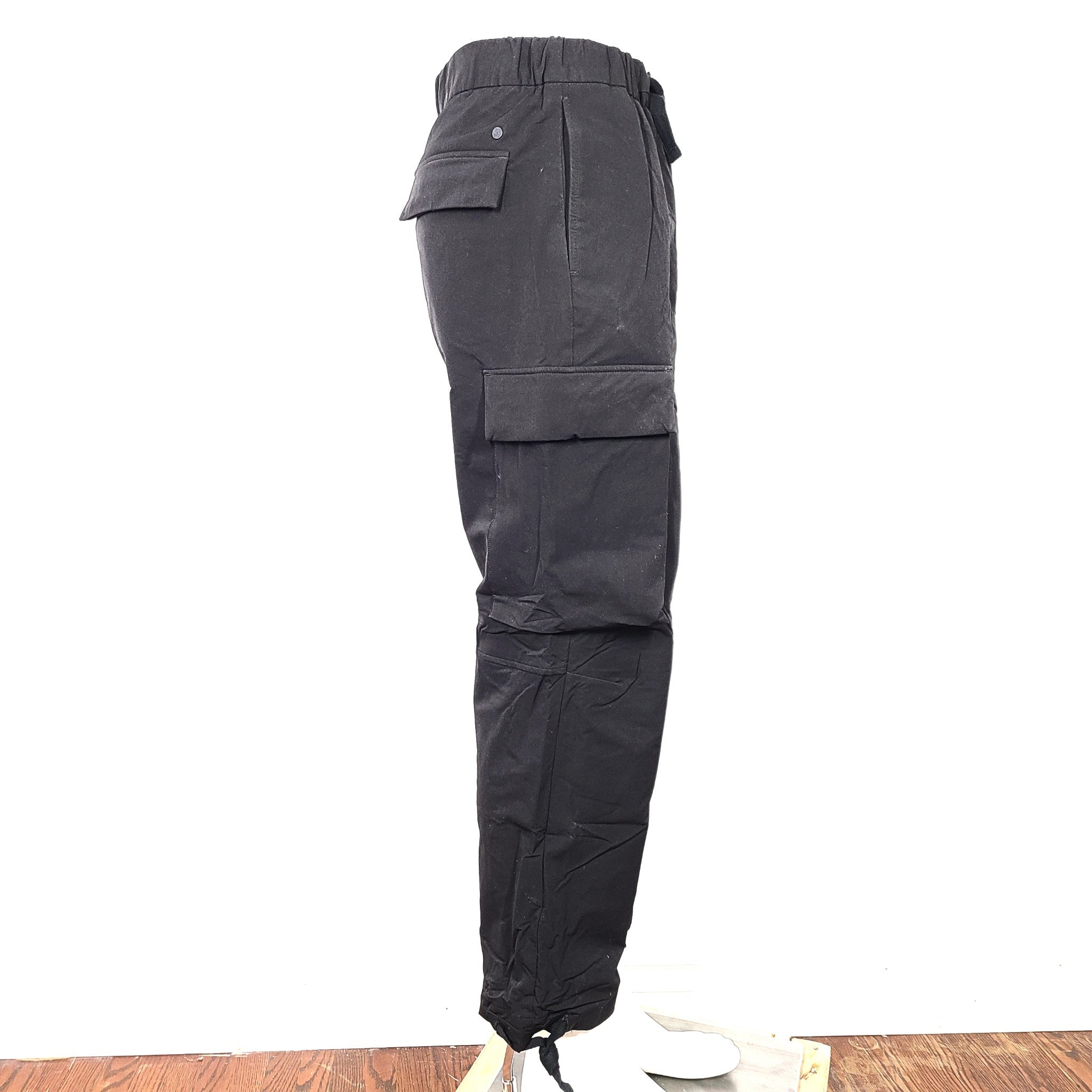 Closed Men's Freeport Cargo Pants 24SS Nylon Loose Fit Black Sz 29
