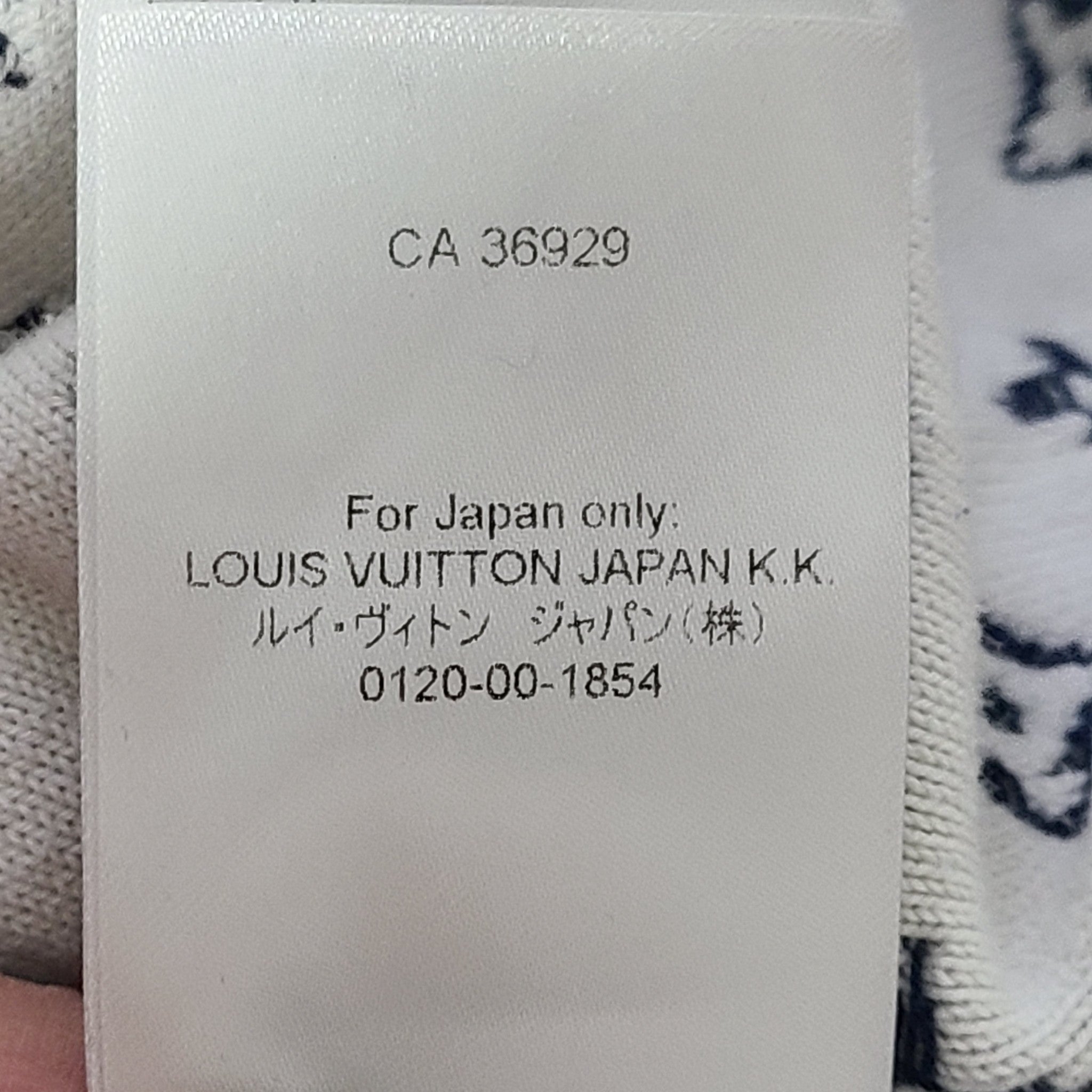 Auth Louis Vuitton Monogram Gradient Cotton Sweater Crewneck Knit HKN44W Blue