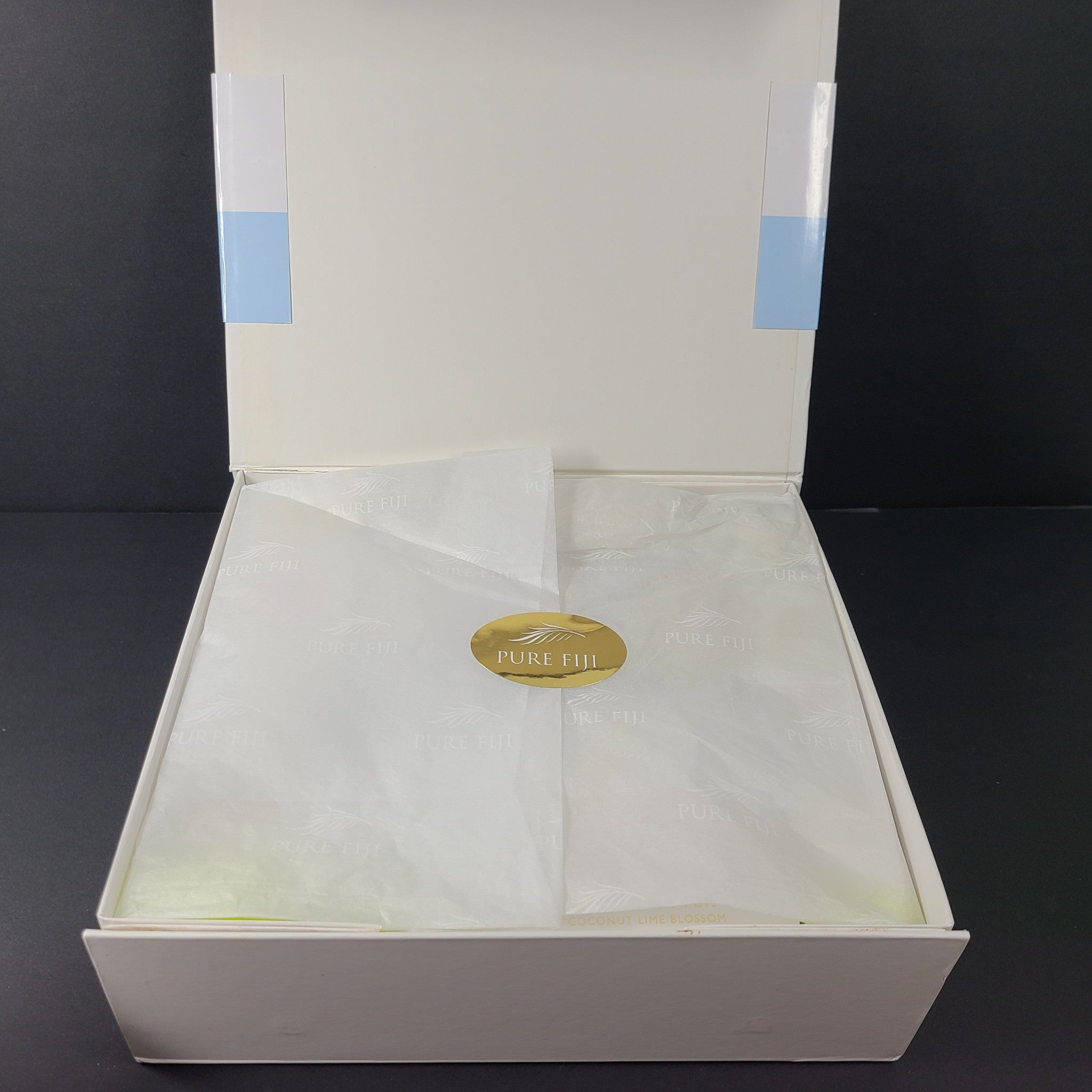 Pure Fiji Luxury Spa Escape Gift Box Self-Care Package Body Coconut Lime