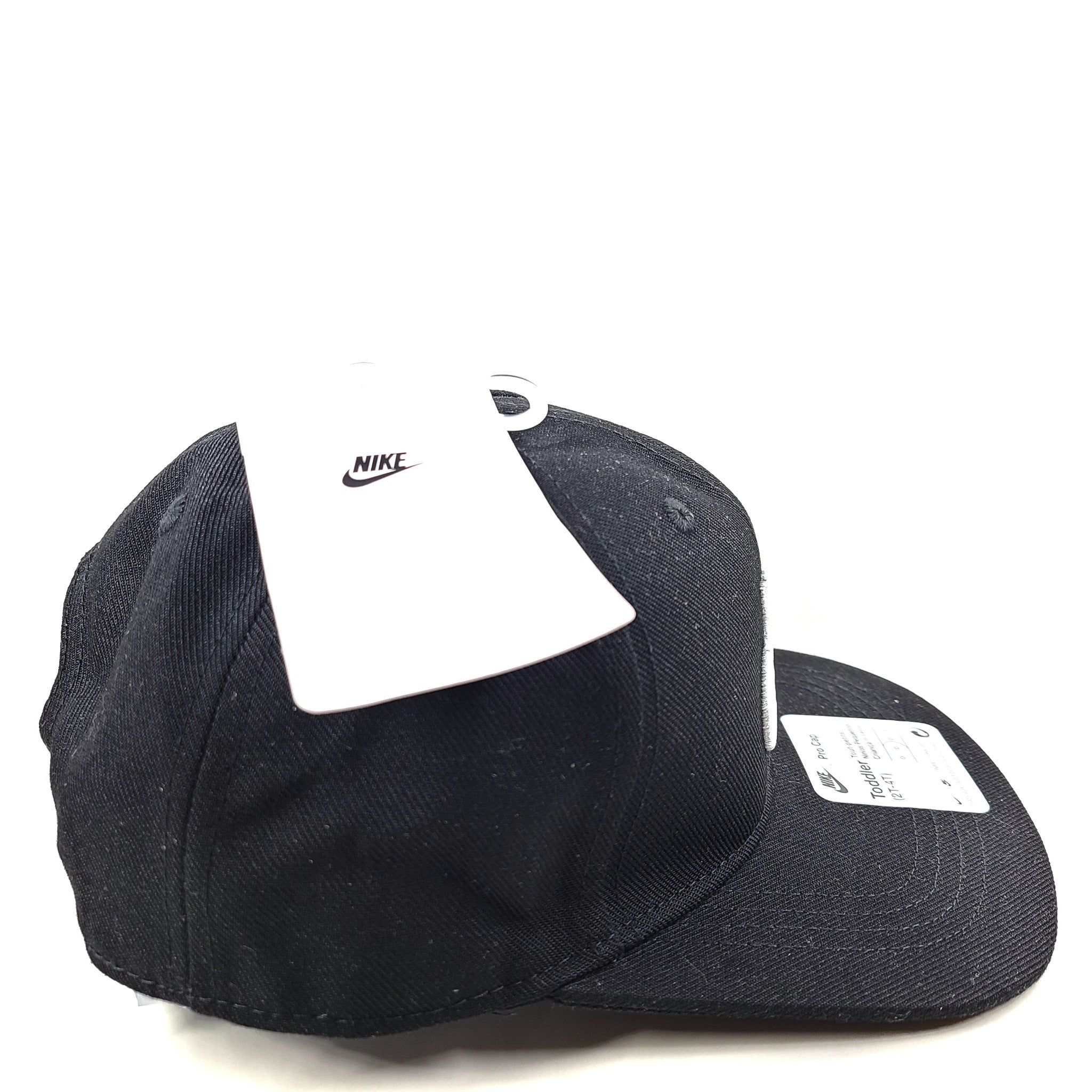 Nike Toddler Pro Adjustable Hat Baseball Cap 2560-023 Dri-Fit Black 2-4 Y