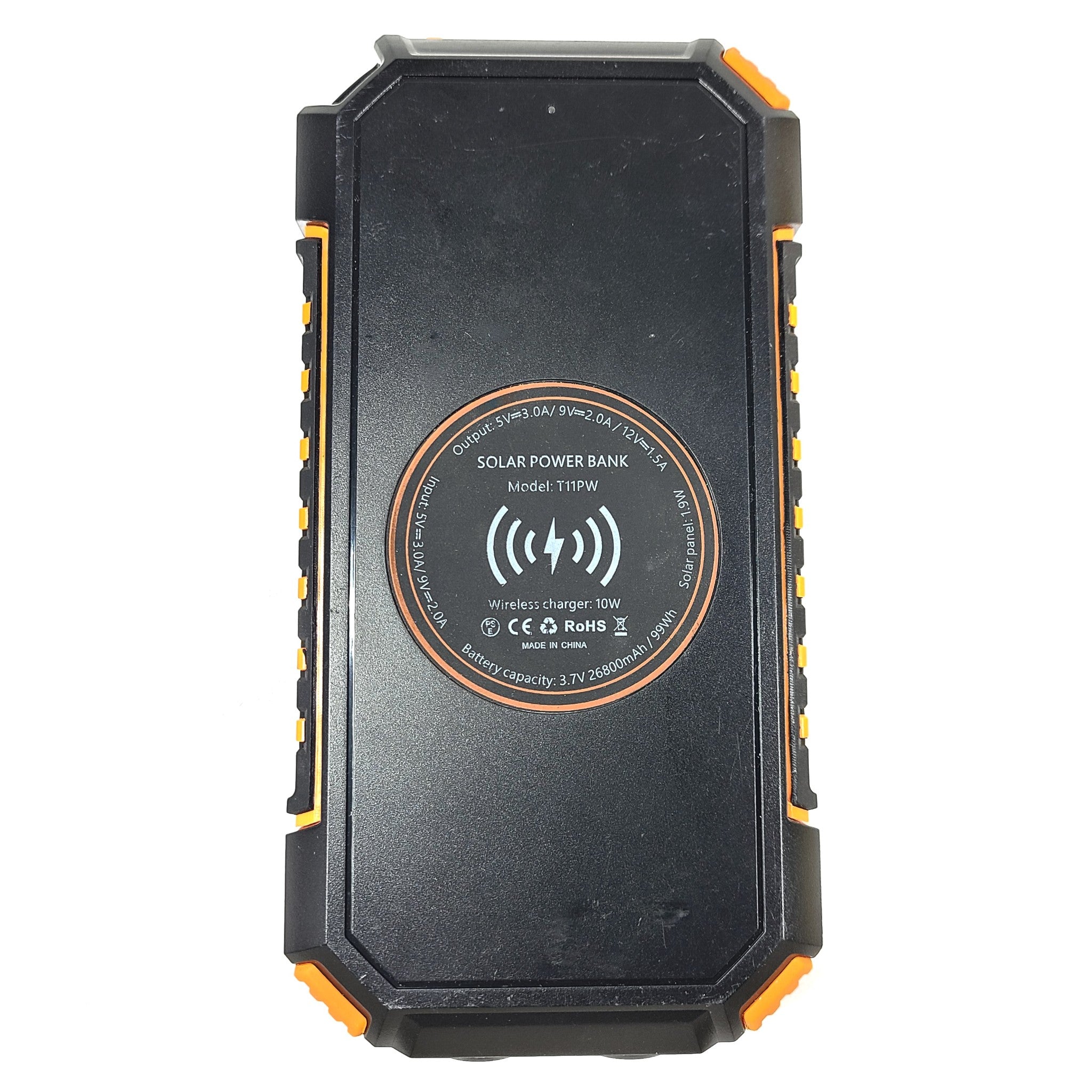 Hiluckey T11PW Power Bank 28600mAh Solar Powered Portable External Battery