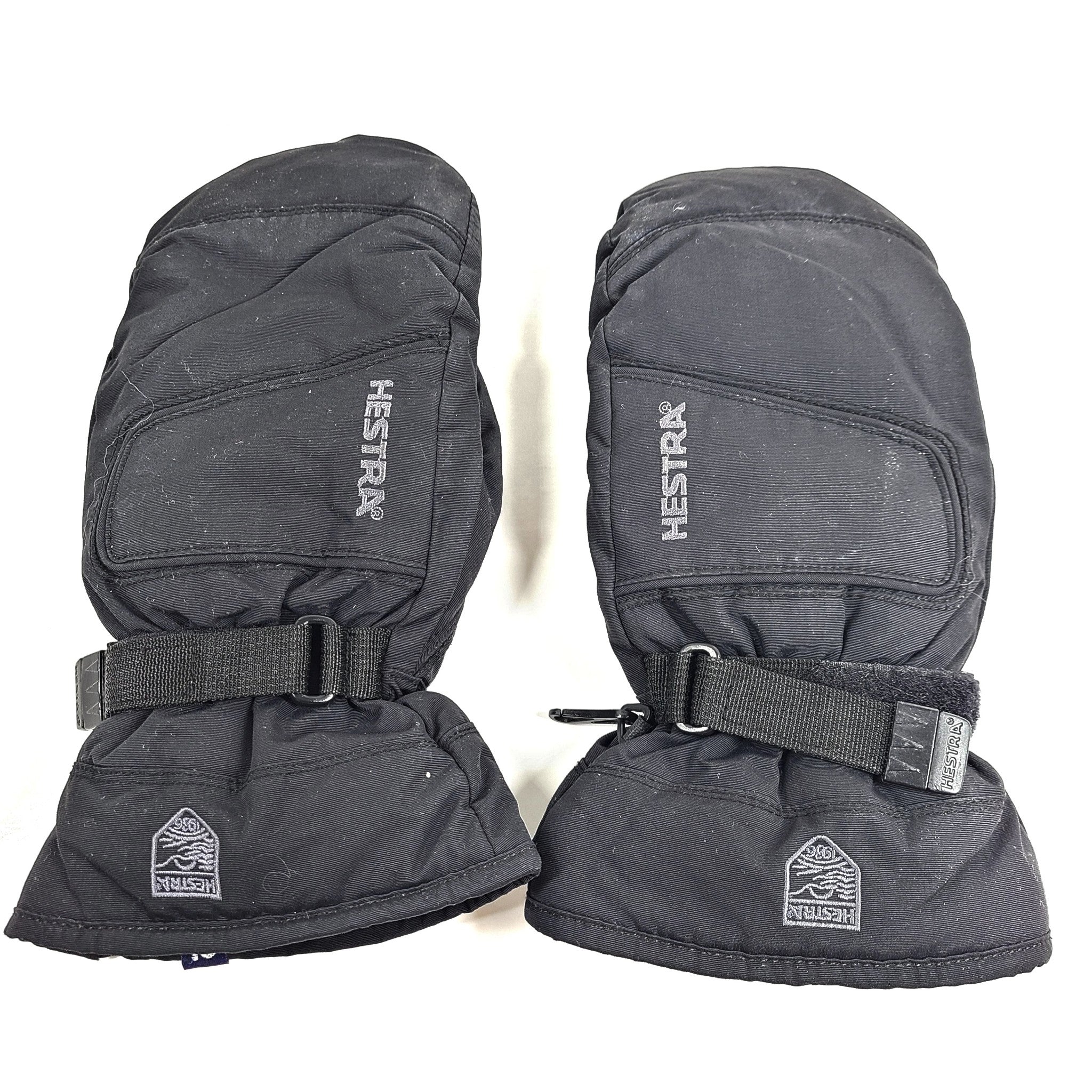 Hestra Men's CZone Mittens Gloves Waterproof Extra Warm Black Sz 10