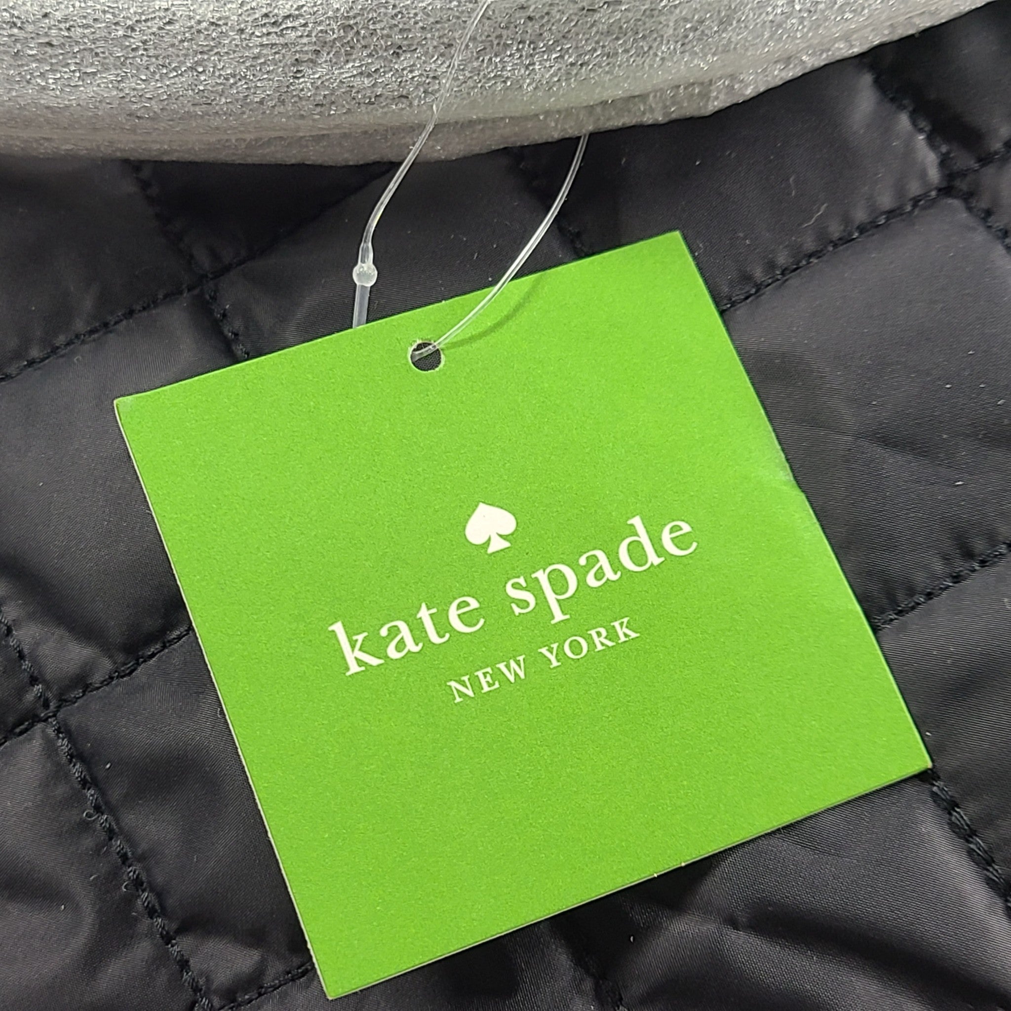 Kate Spade New York Ridge Street Kirby Nylon Tote Bag Quilted Black