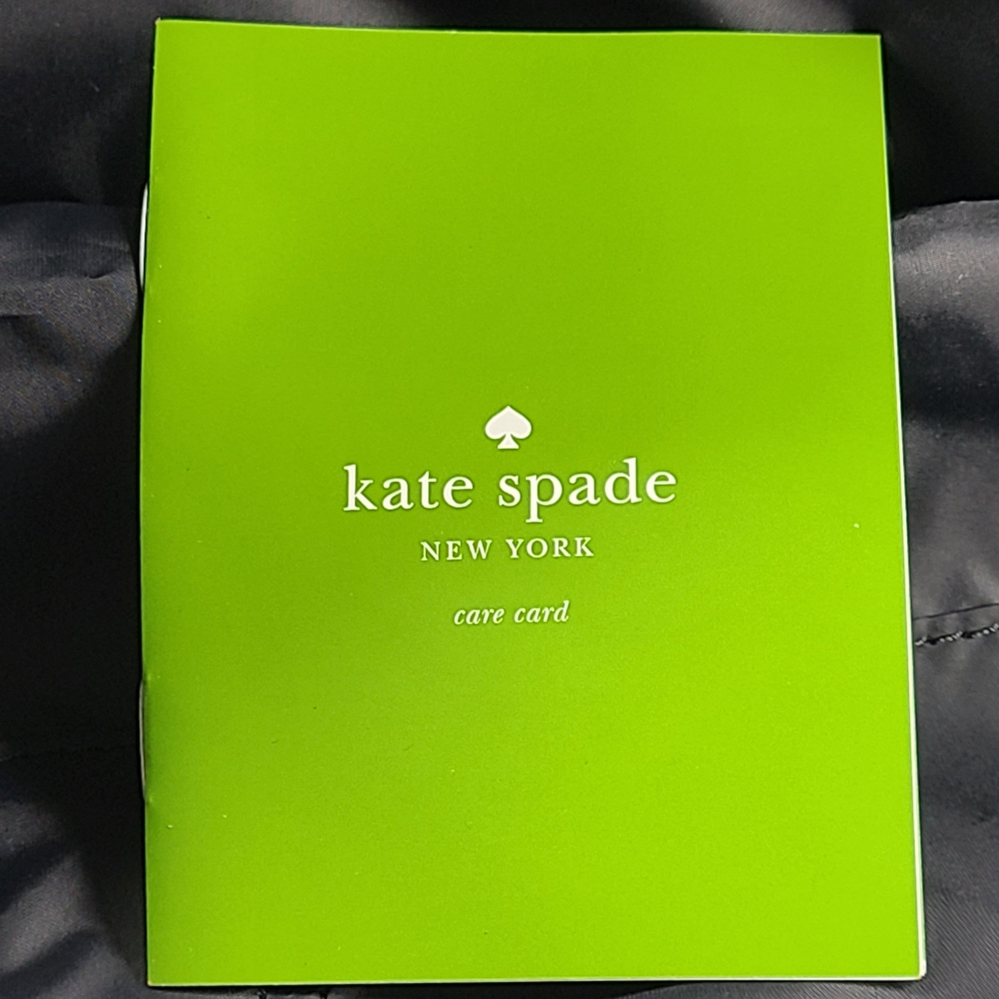 Kate Spade New York Ridge Street Kirby Nylon Tote Bag Quilted Black
