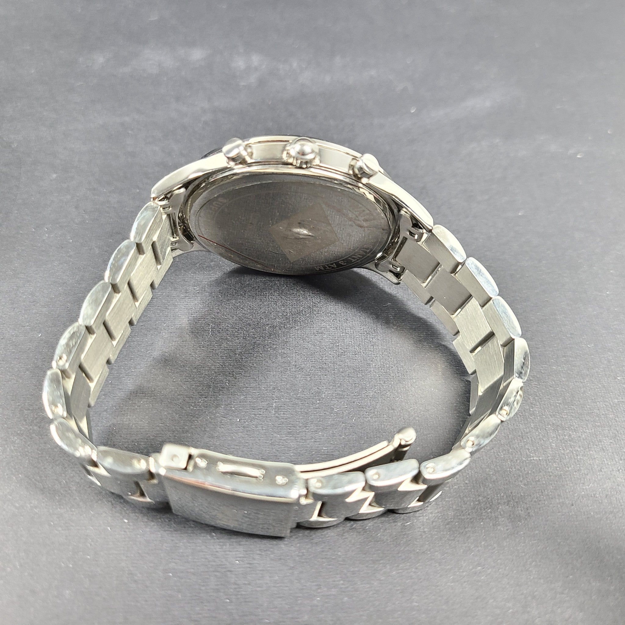 Lee Cooper Men's Multifunction Blue Dial Silver Bracelet Watch LC06295.390