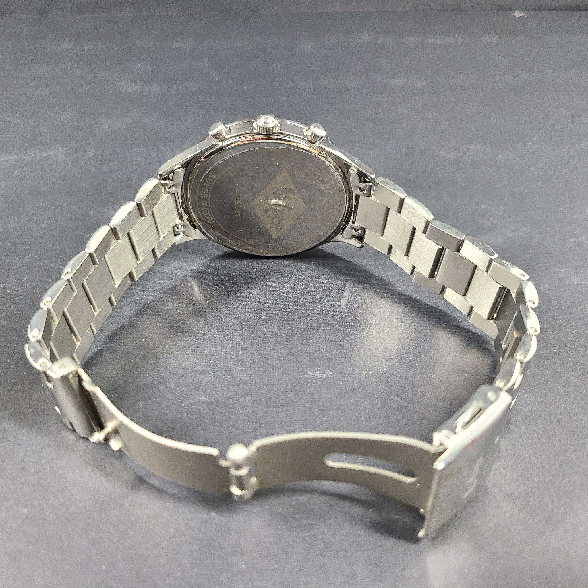 Lee Cooper Men's Multifunction Blue Dial Silver Bracelet Watch LC06295.390