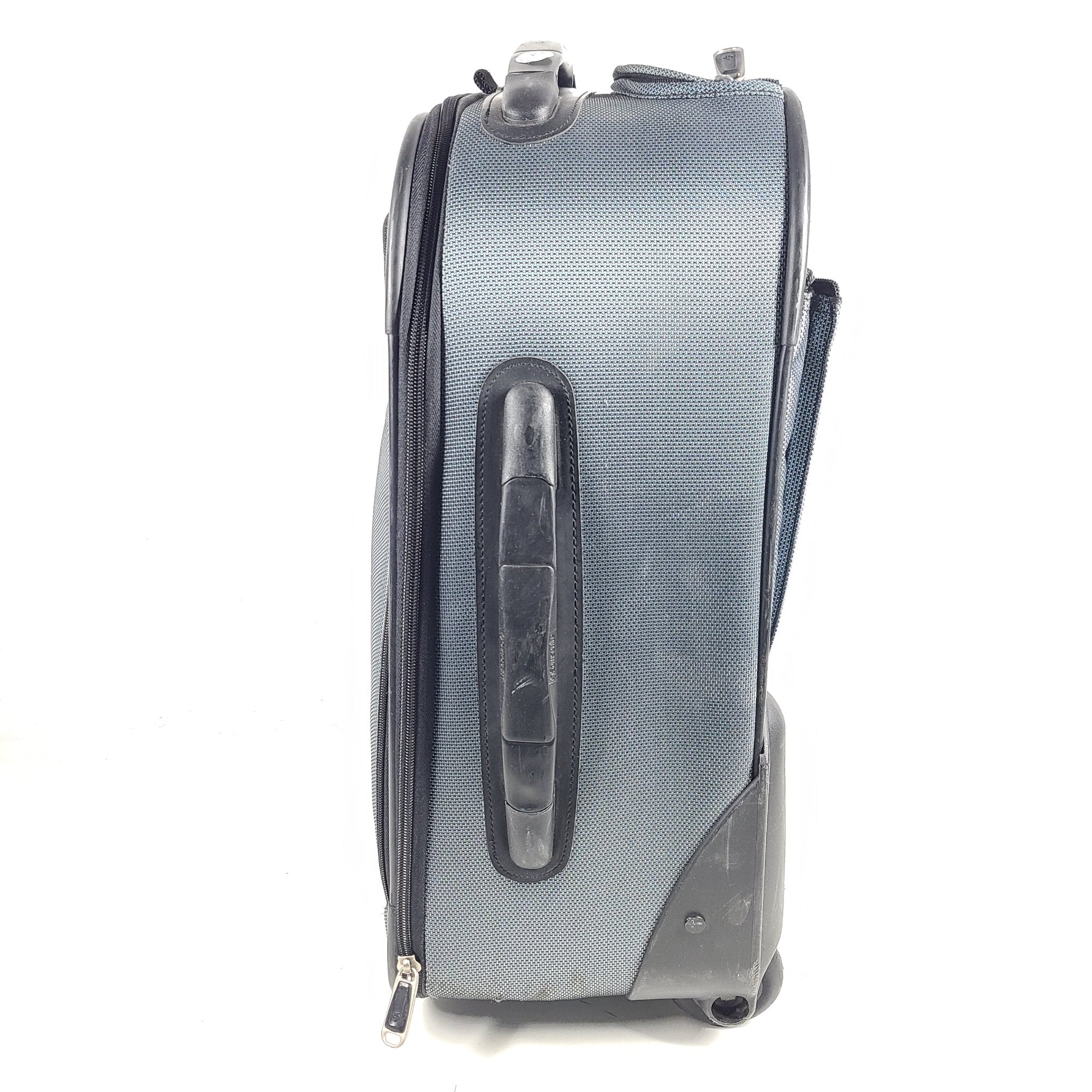 Samsonite 20" Carry On Softside Luggage Two Wheel Spinner Lightweight Silver