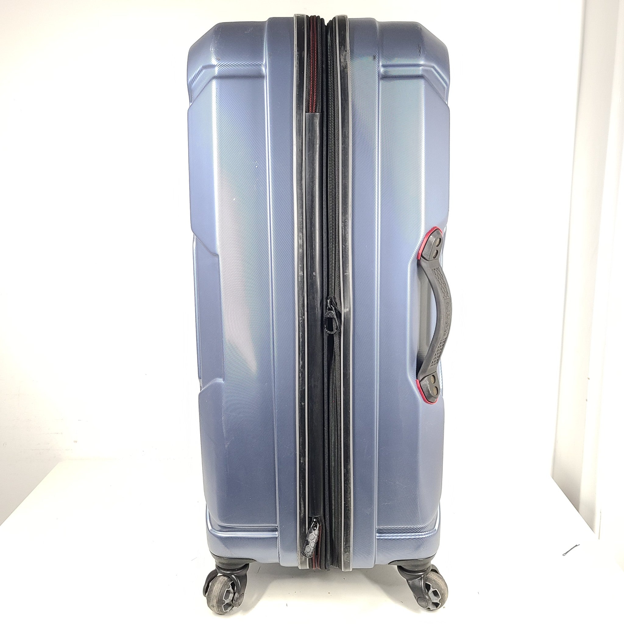 American Tourister 28" Cargo Max Hardside Spinner Luggage Expandable Slate Blue