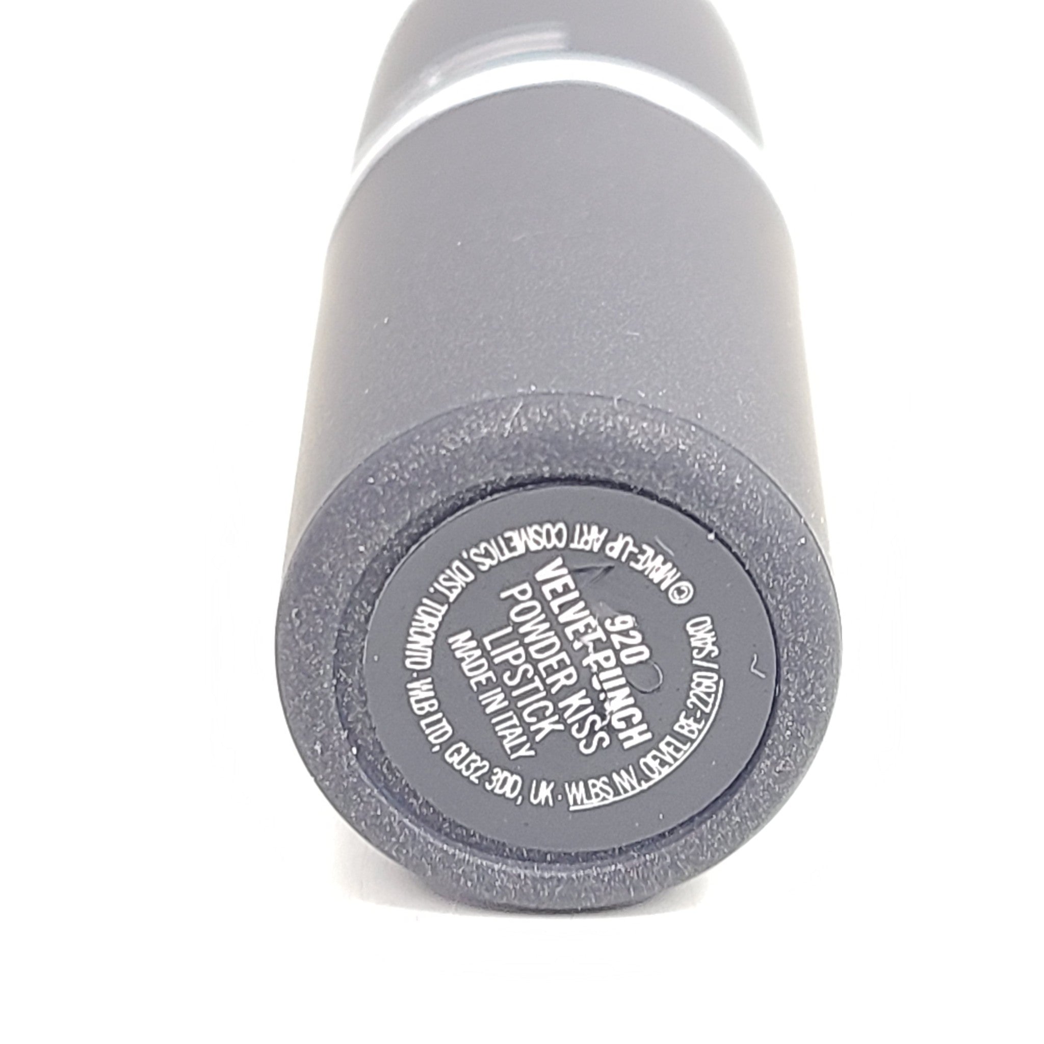 MAC Powder Kiss Lipstick Lipcolor 920 Velvet Punch Full Size NIB