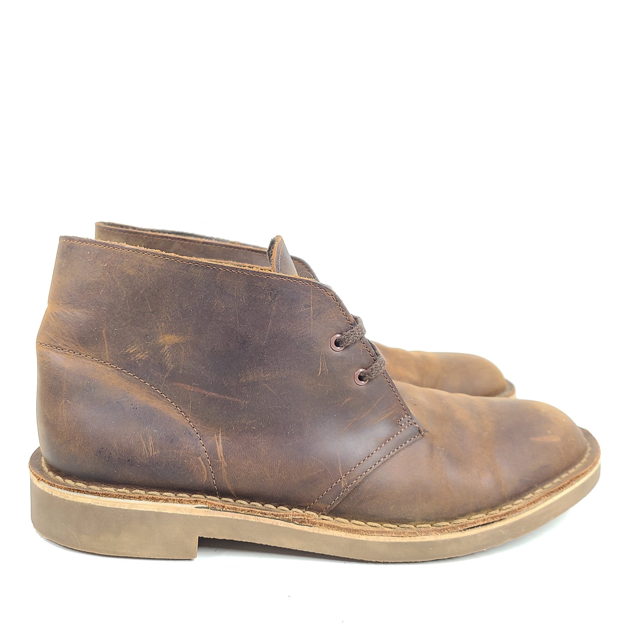 Clarks Men's Desert Chukka Ankle Boots Bushacre Suede 15522 Brown US 10