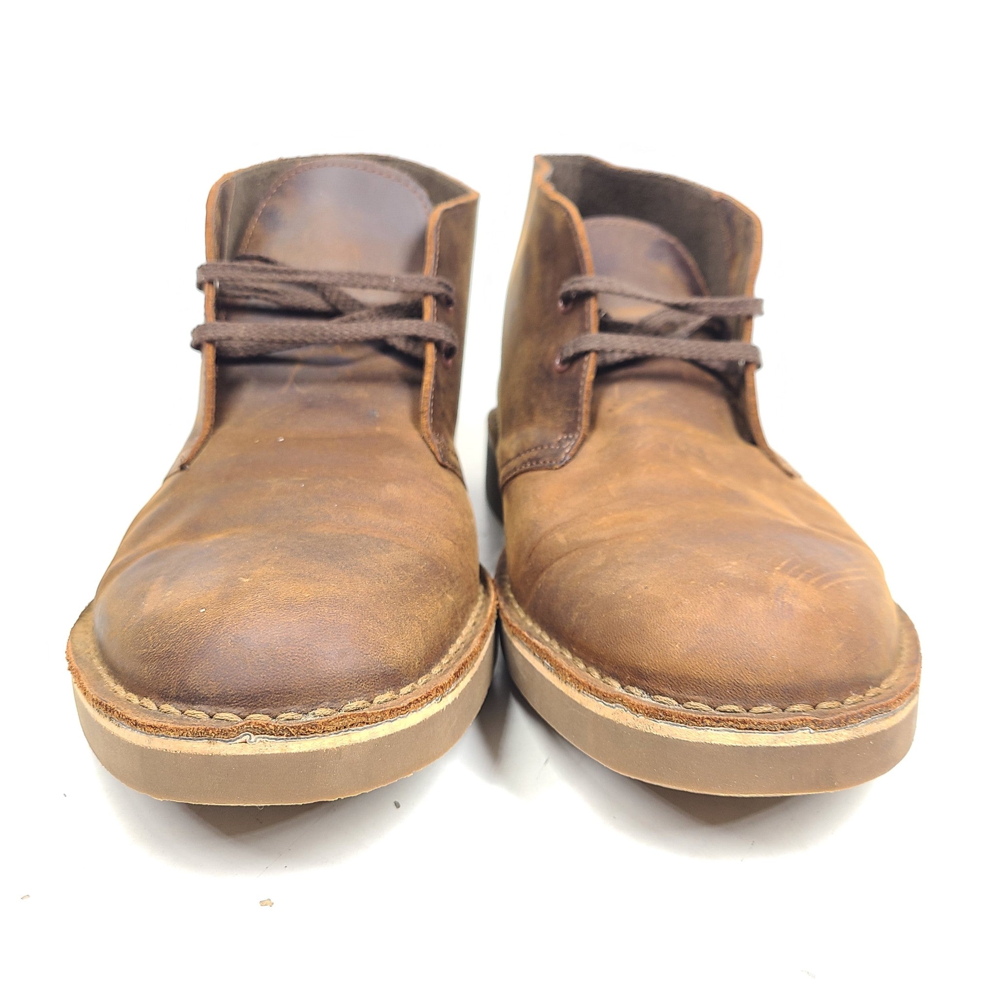 Clarks Men's Desert Chukka Ankle Boots Bushacre Suede 15522 Brown US 10