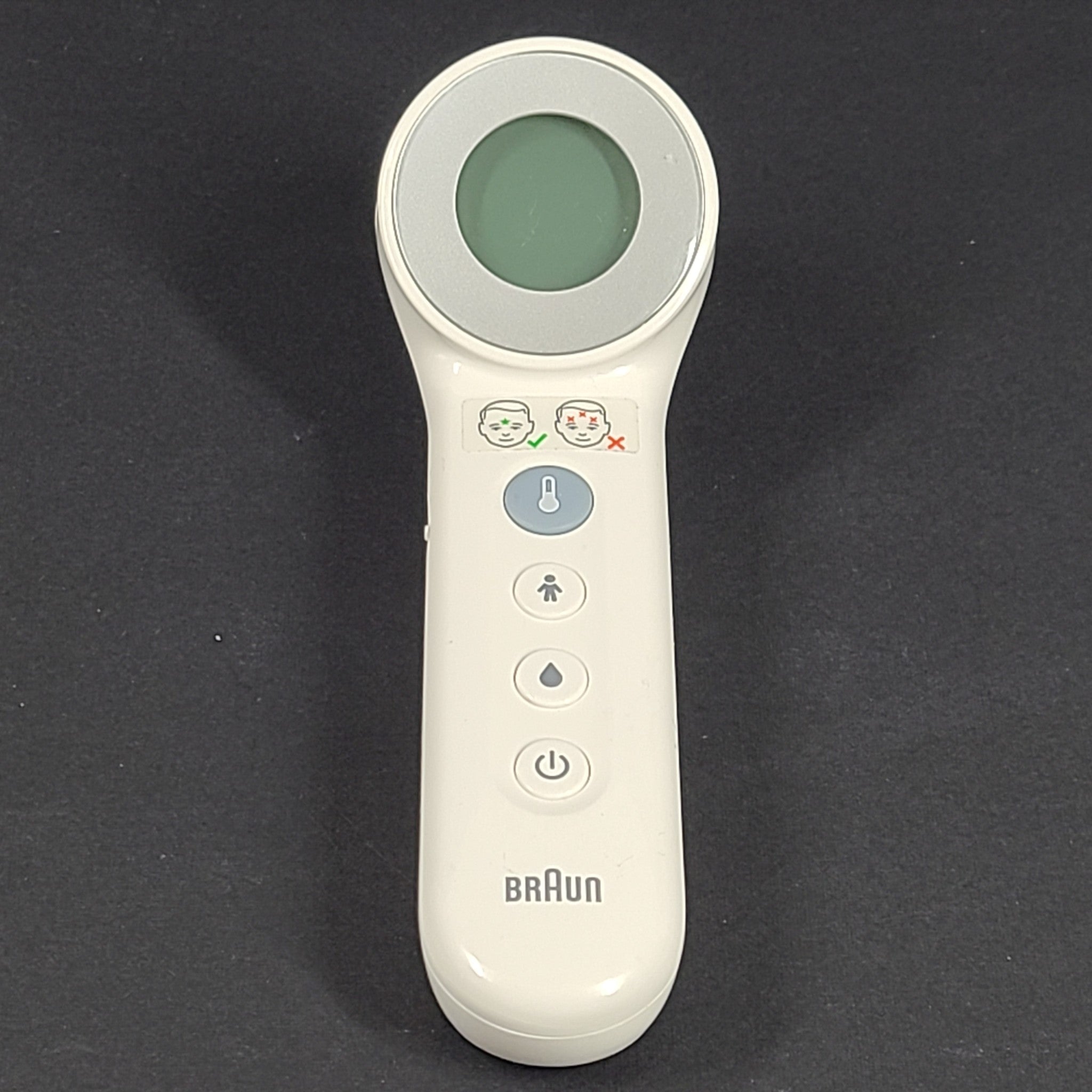 Braun BNT400 No Touch Infrared Thermometer Forehead + Food + Bath Temp