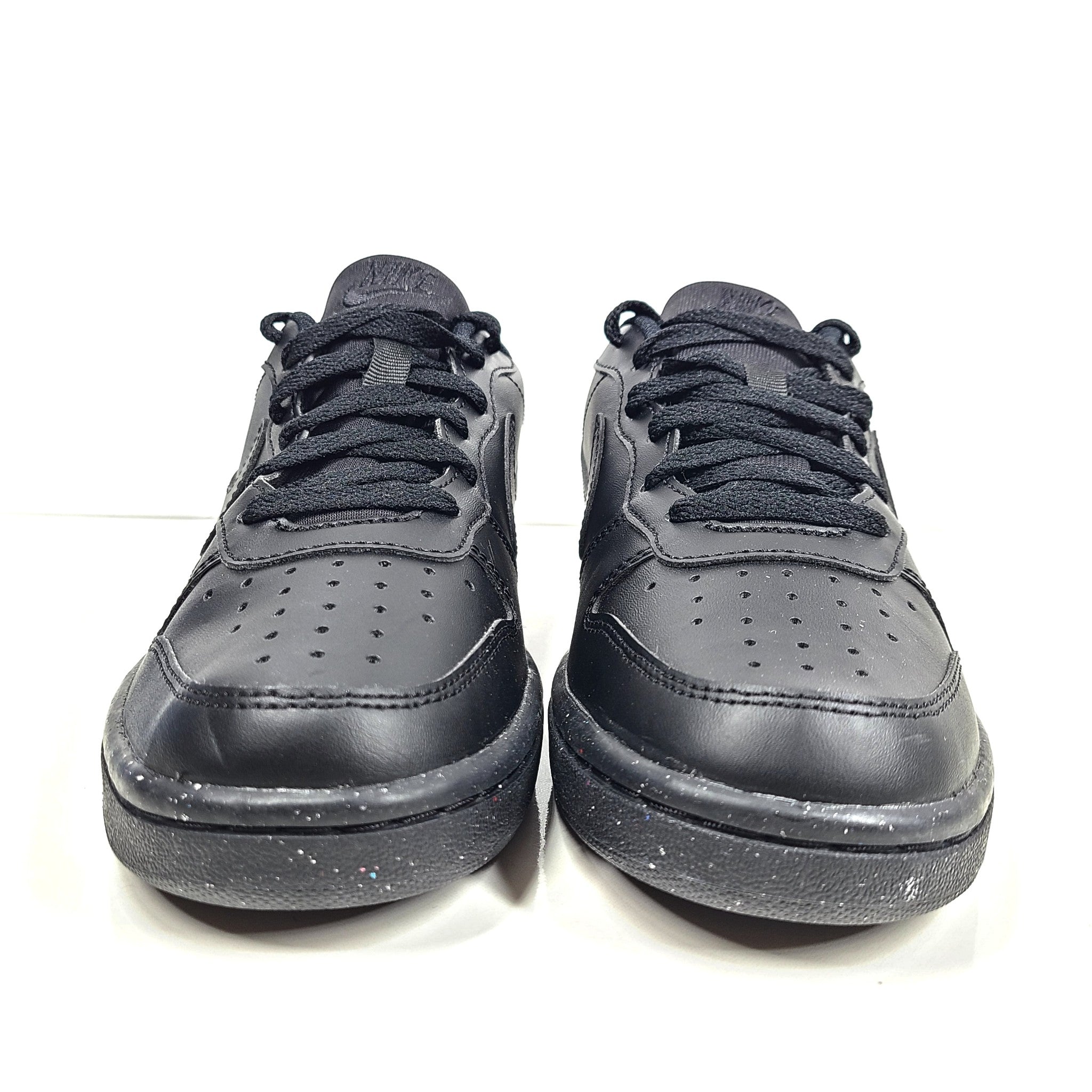 Nike Youth Court Borough Low Recraft Sneakers DV5456-002 Black Sz 4Y