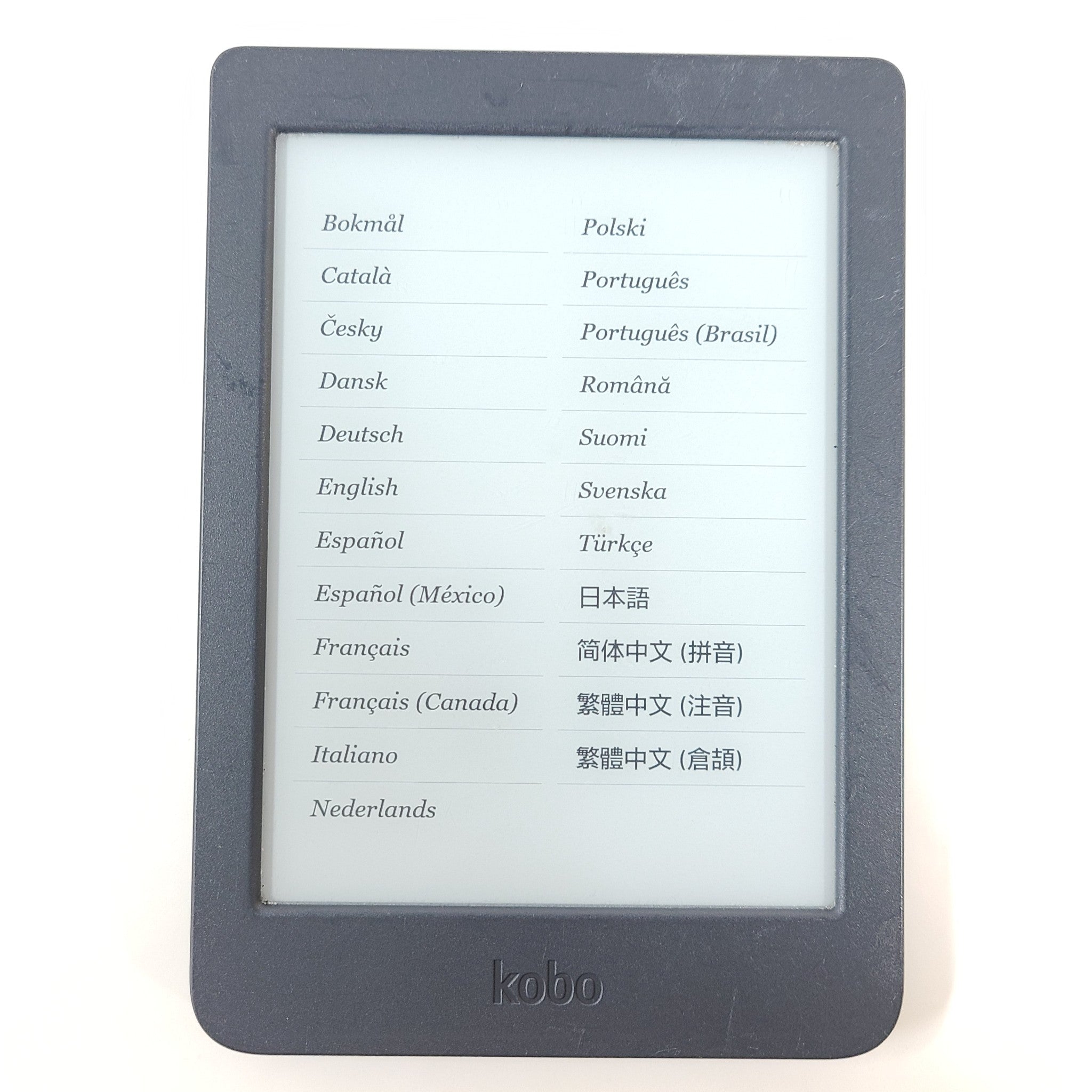 Kobo Nia N306 6" 8GB Touchscreen E-Reader - Black V1