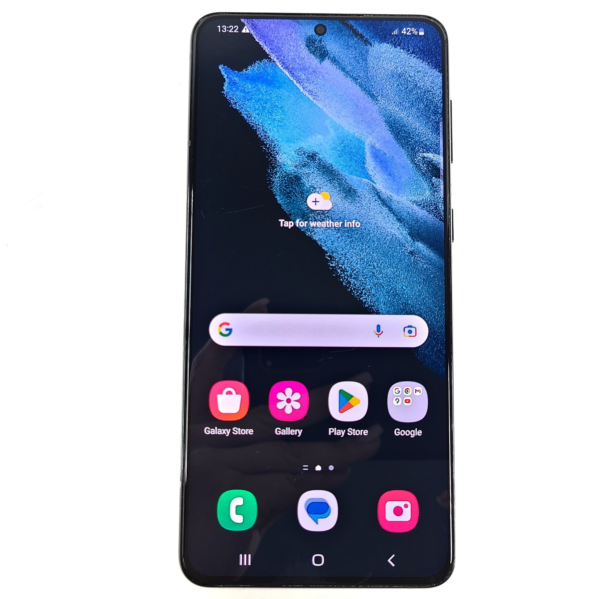 Samsung Galaxy S21+ Plus 5G SM-G996B/DS Android Phone 128GB Black (Unlocked)