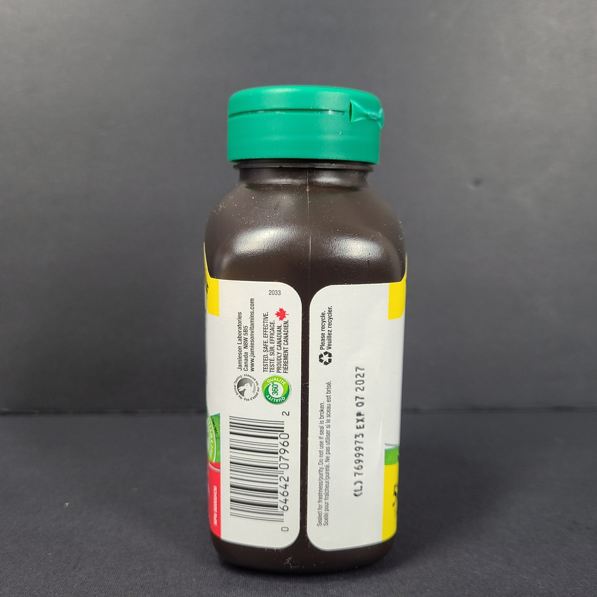 500 Tablets Jamieson Vitamin D3 1000IU Immune Bone Dental Support 07/27