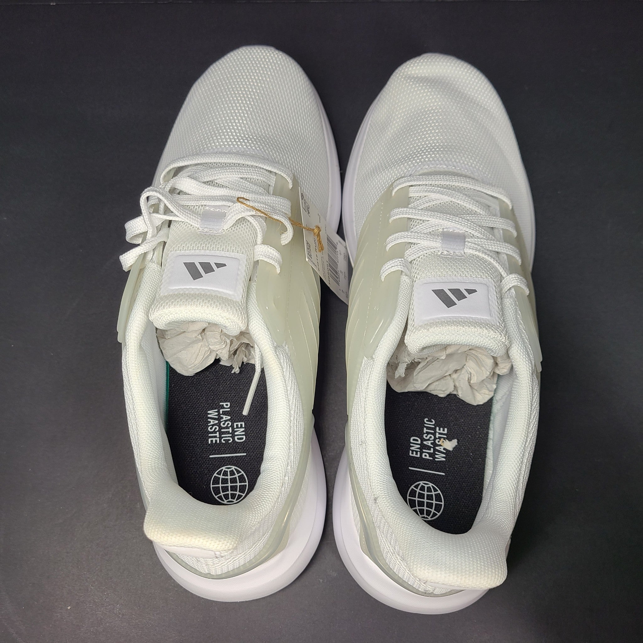 Adidas Men's EQ19 Run Shoes Running Shoes Sneakers H68091 White Sz 8.5