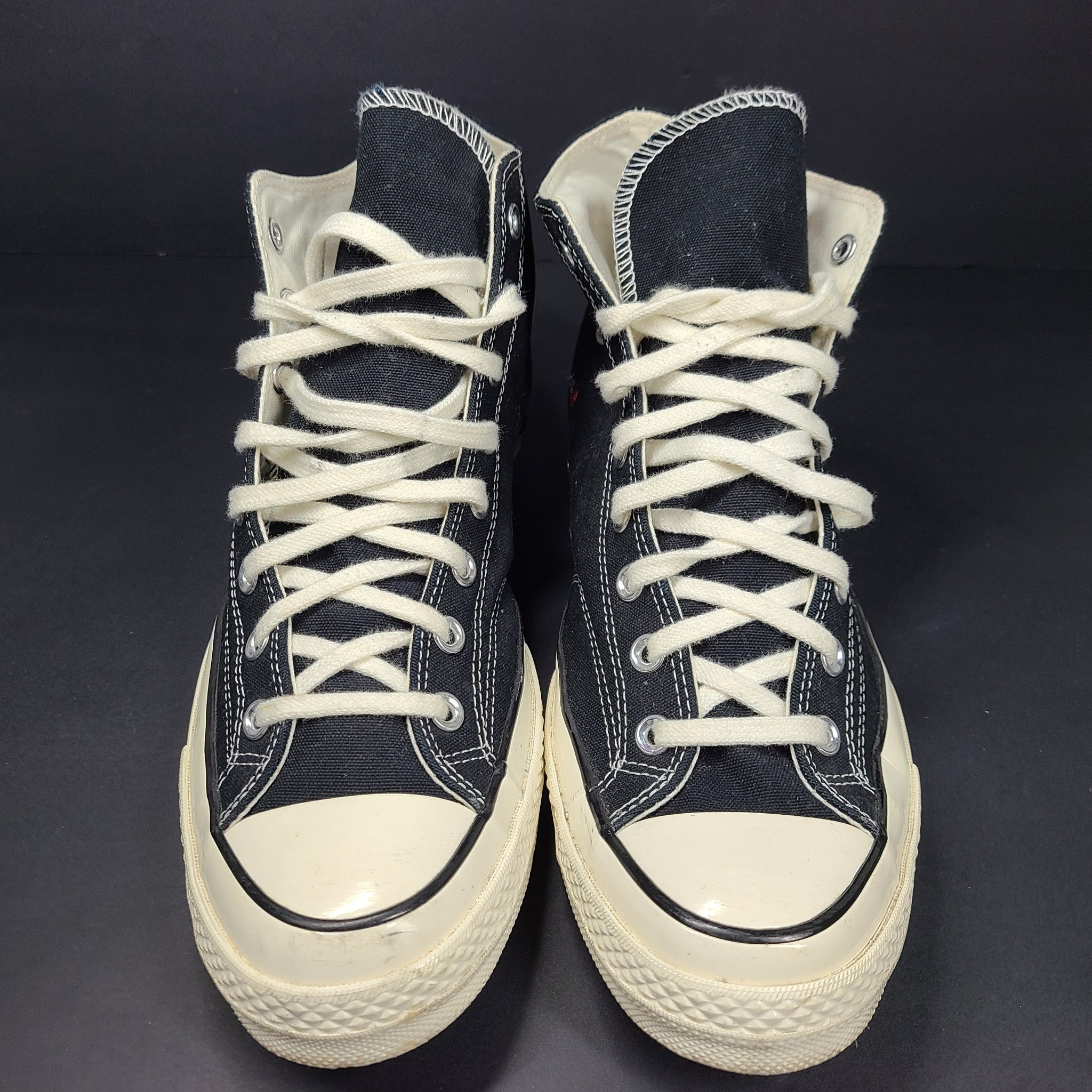 Converse Men's Valentine's Day Chuck 70 High Top Sneakers 171118C Black Sz 11